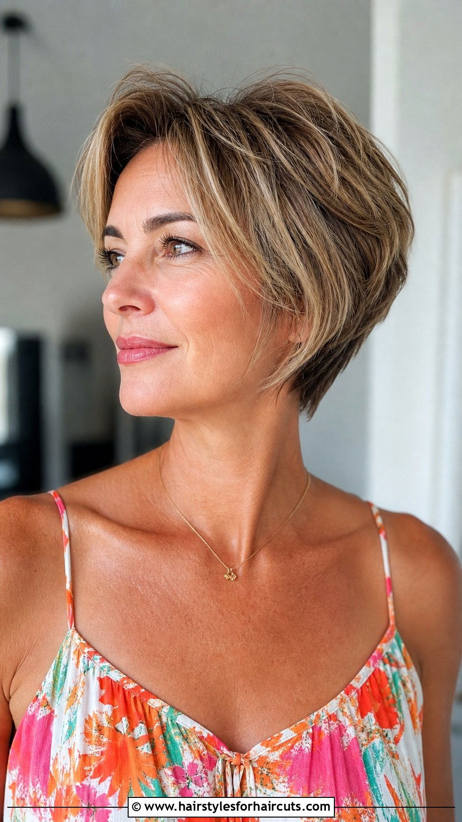 Short Layered Cut - 25 hairstyles thin hair over 50 - 25 hairstyles thin hair over 50
