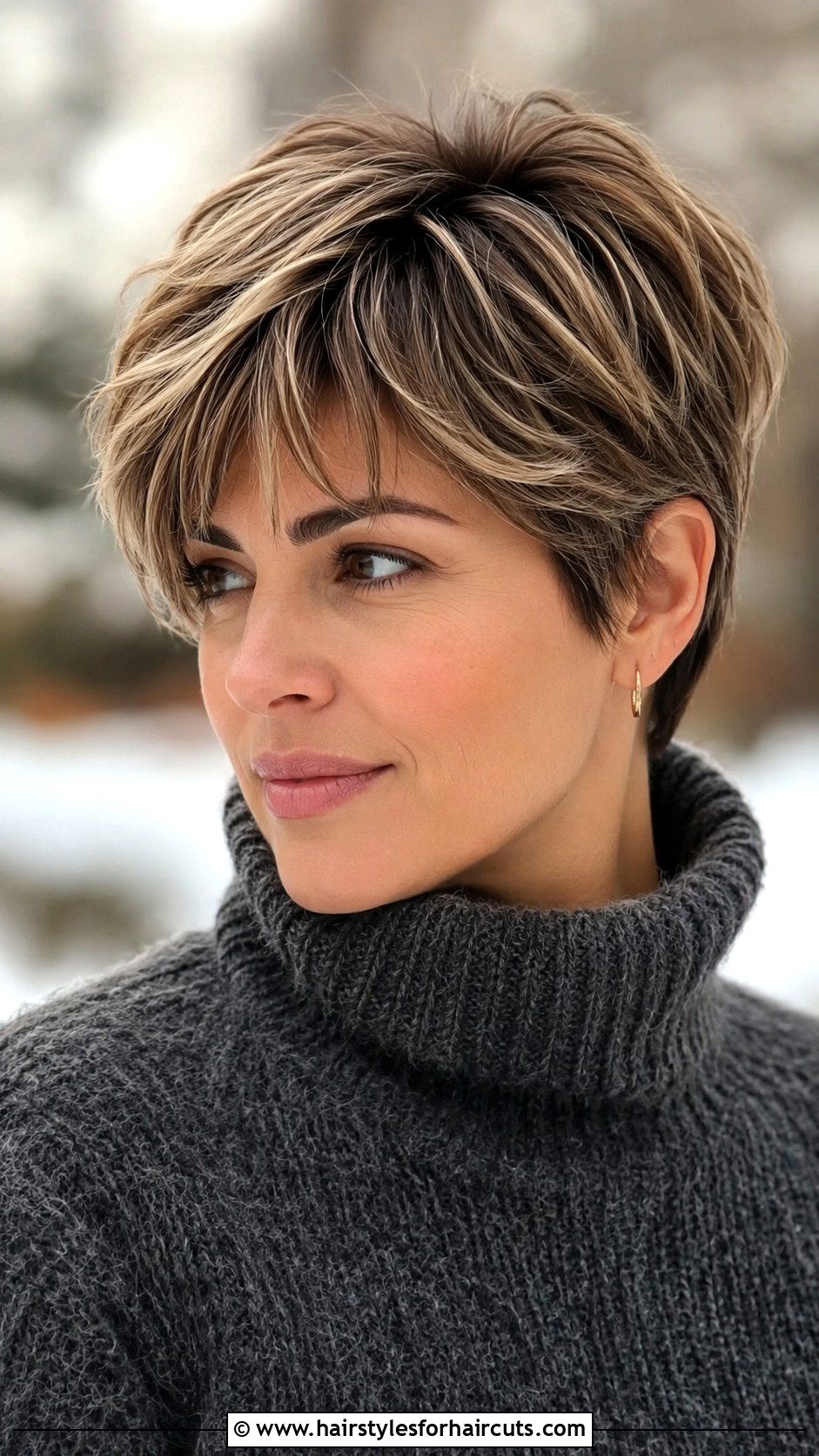 Short Layered Cut - 25 hairstyles to make thin hair look thicker - 25 hairstyles to make thin hair look thicker