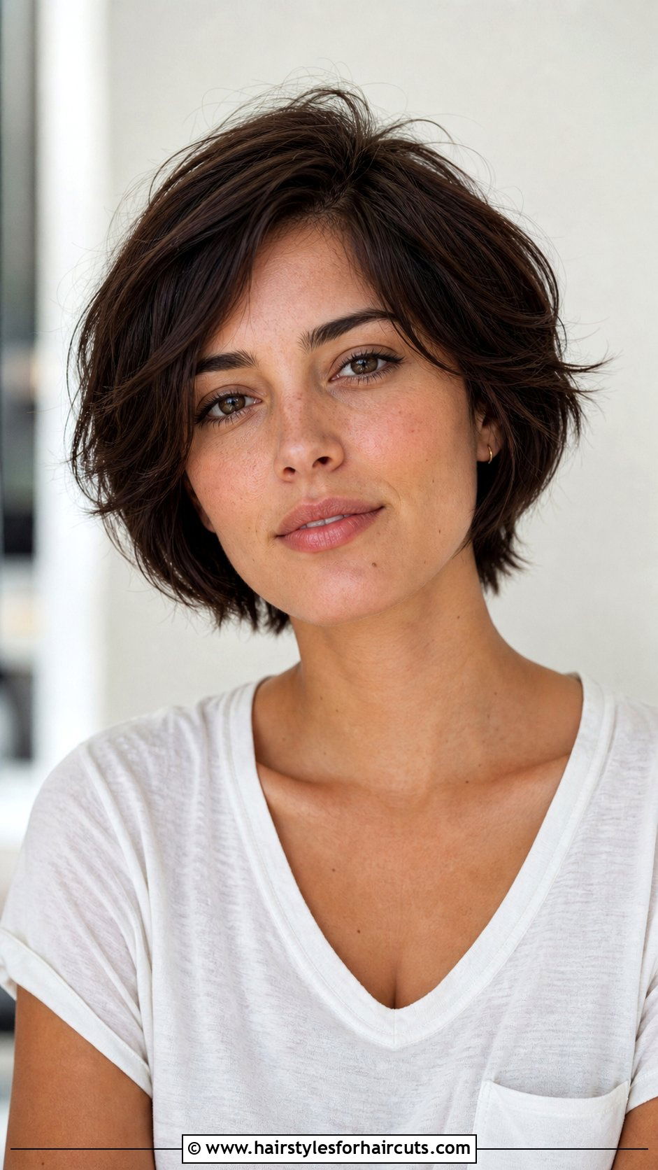 Short Layered Cut - 25 haircuts for hair loss female - 25 haircuts for hair loss female