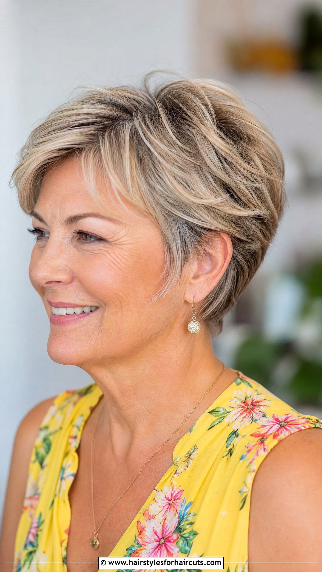Short Layered Haircut - 25 women hairstyles over 50 - 25 women hairstyles over 50