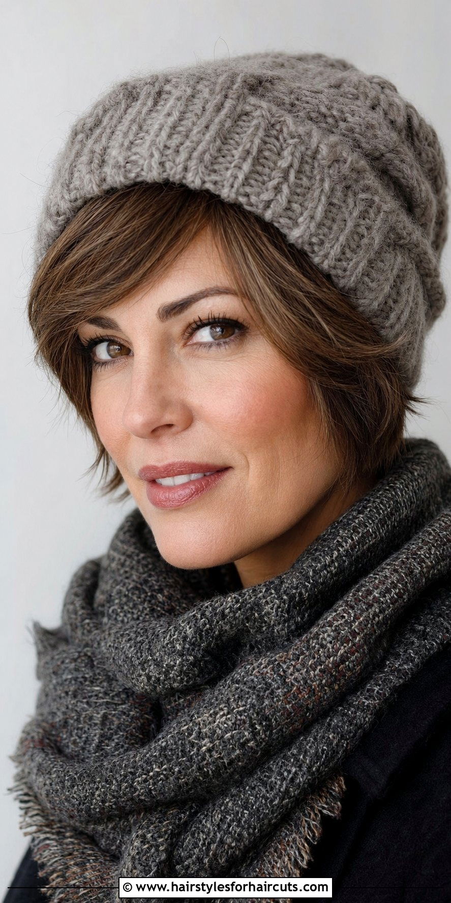 Short Layered Haircut - 25 haircuts for hats - 25 haircuts for hats