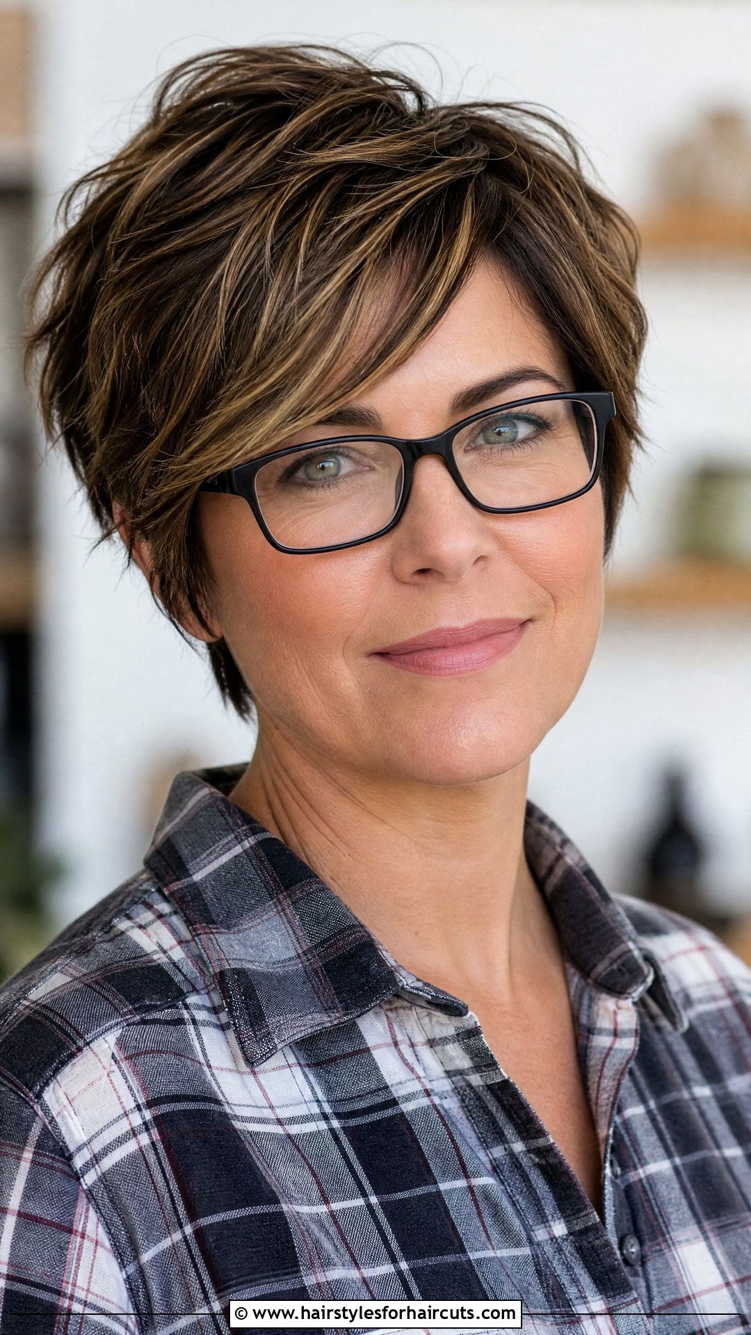 Short Layered Haircut With Glasses - 25 short hairstyles for women with glasses - 25 short hairstyles for women with glasses