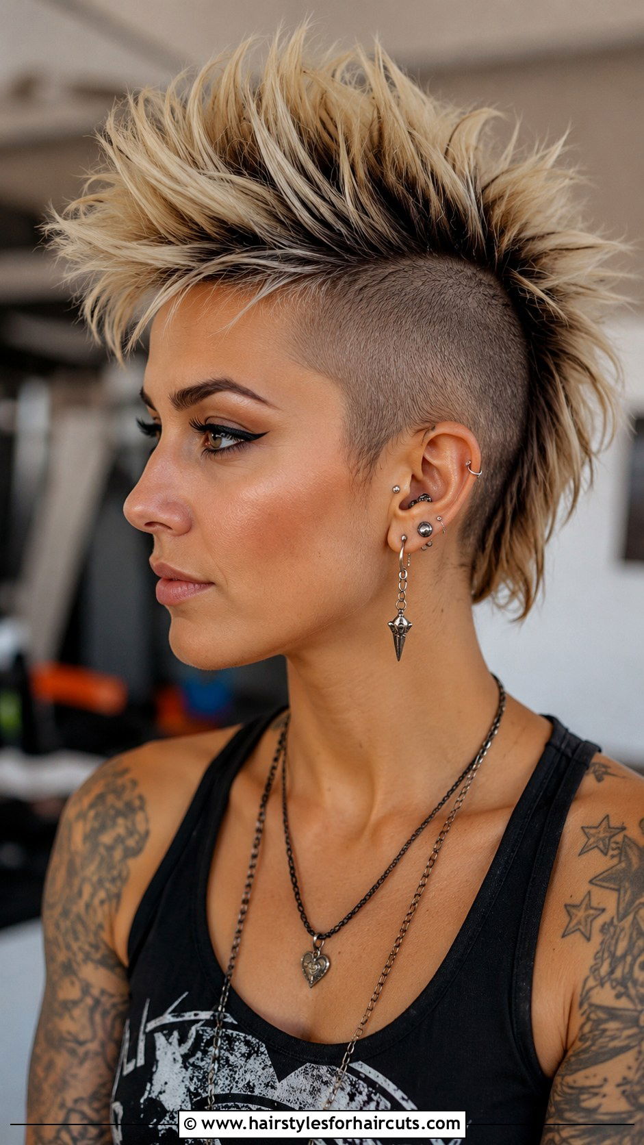 Short Layered Mohawk - 25 layered hairstyles for thinning hair - 25 layered hairstyles for thinning hair