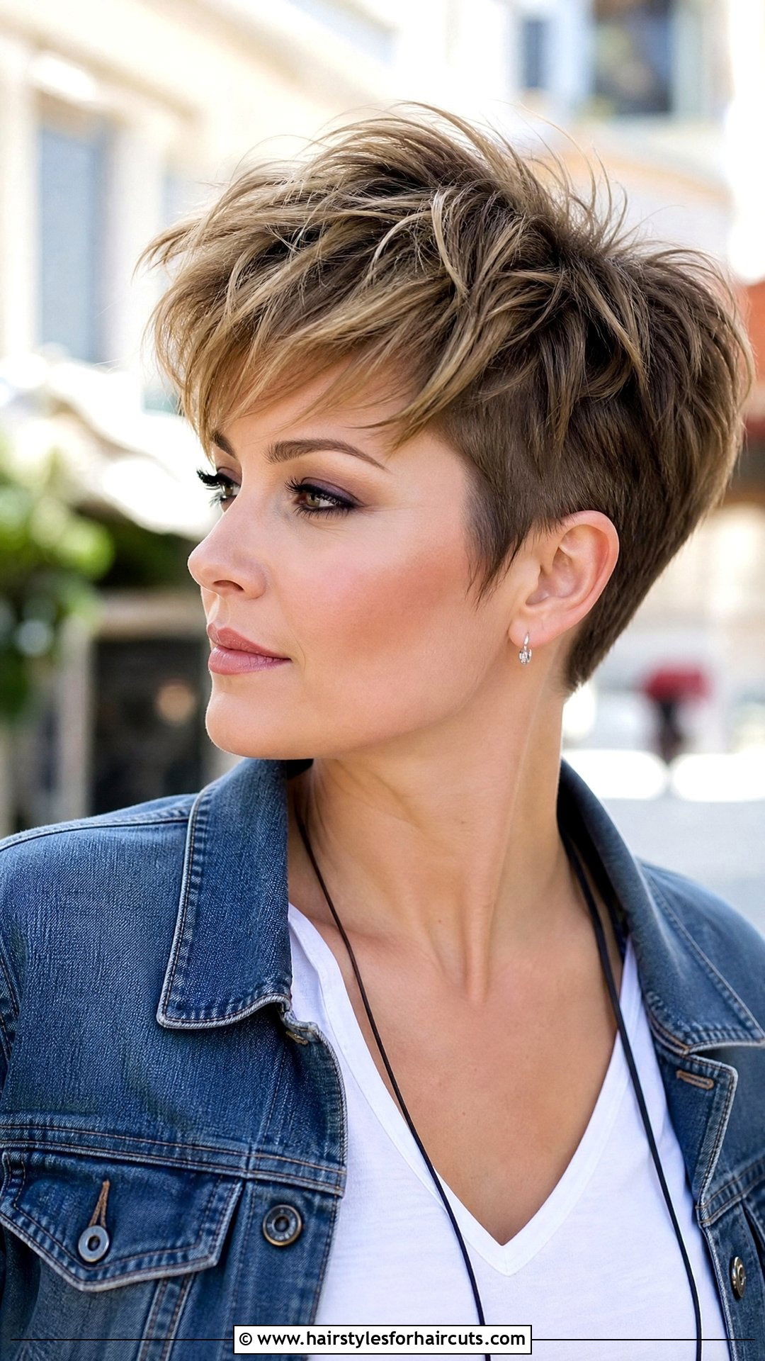 Short Layered Pixie - 25 haircuts for female thinning hair - 25 haircuts for female thinning hair
