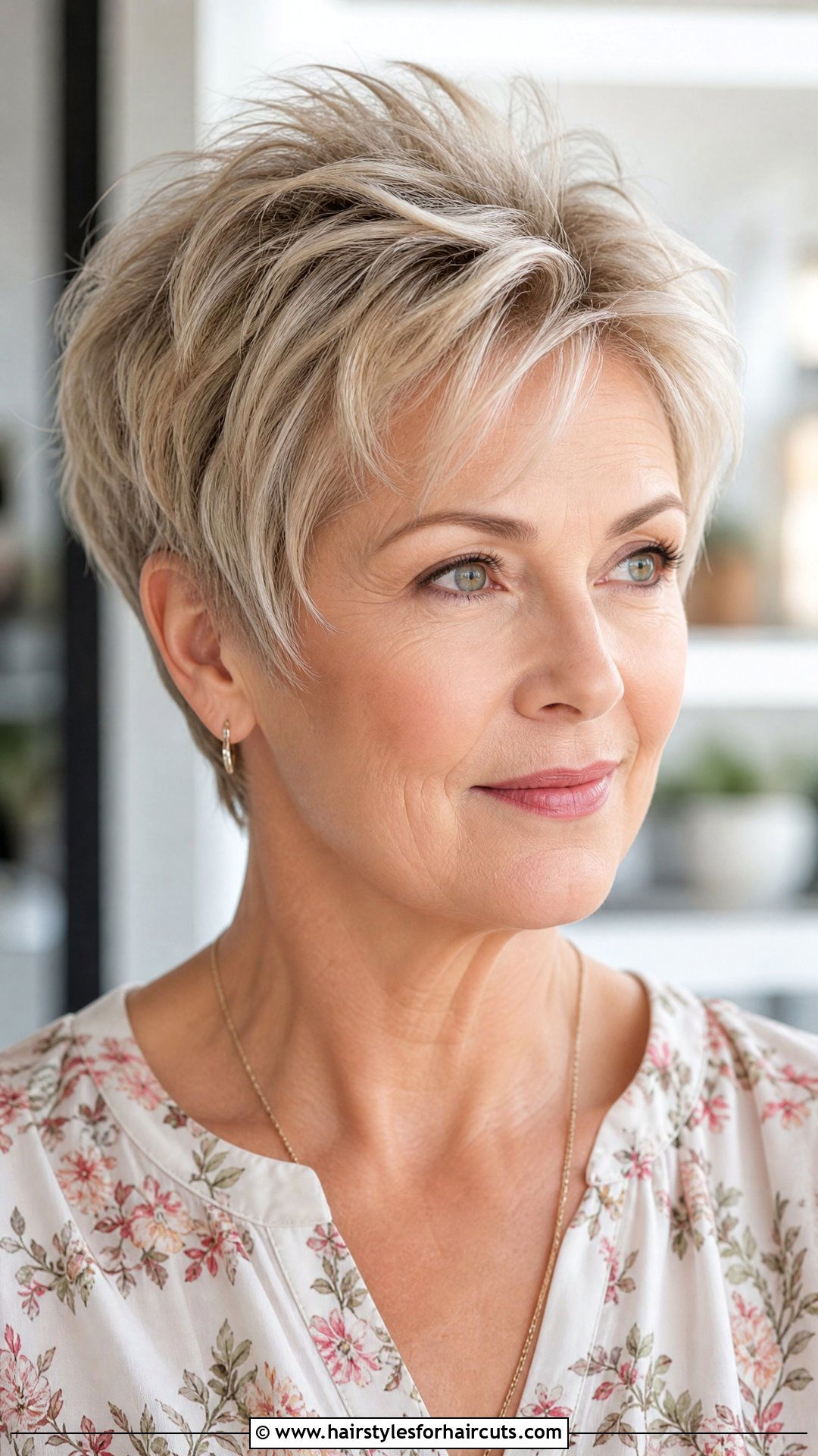 Short Layered Pixie - 25 womens haircuts over 50 thin hair - 25 women's haircuts over 50 thin hair