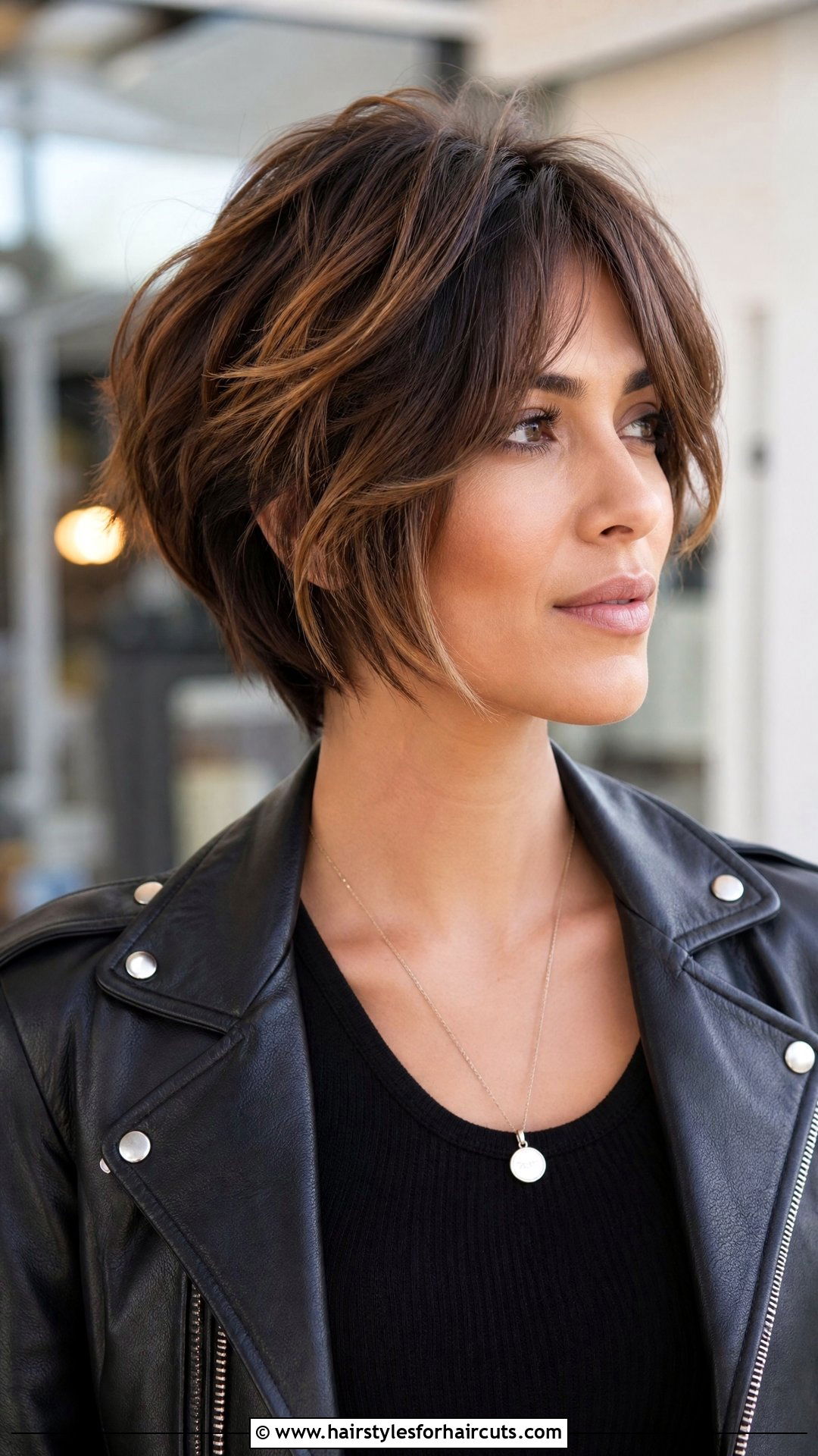 Short Layered Pixie Bob With Curtain Bangs - 25 layered haircuts with curtain bangs straight hair - 25 layered haircuts with curtain bangs straight hair