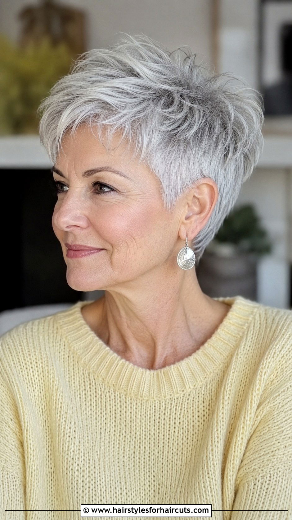 Short Layered Pixie Cut - 25 haircuts for woman over 60 - 25 haircuts for woman over 60