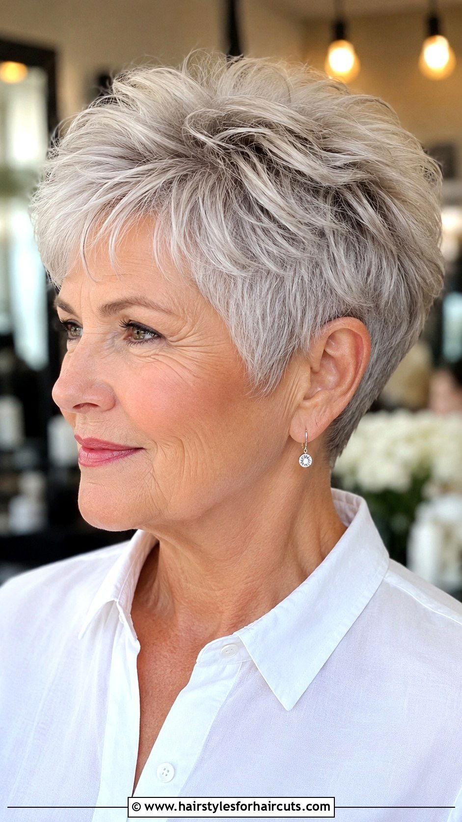 Short Layered Pixie Cut - 25 haircuts for women over 65 - 25 haircuts for women over 65