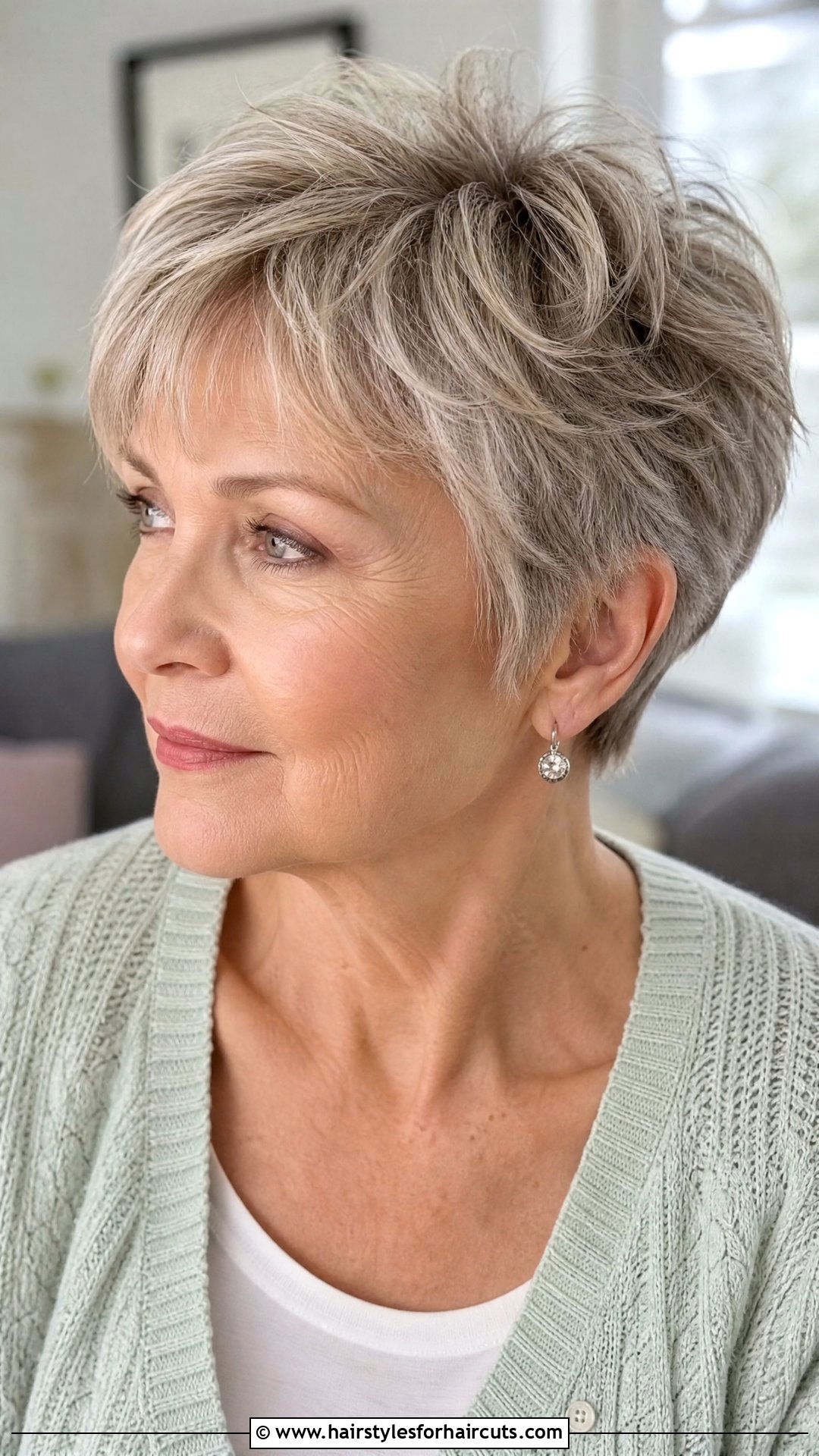 Short Layered Pixie Cut - 25 hairstyles over 60 thin hair - 25 hairstyles over 60 thin hair