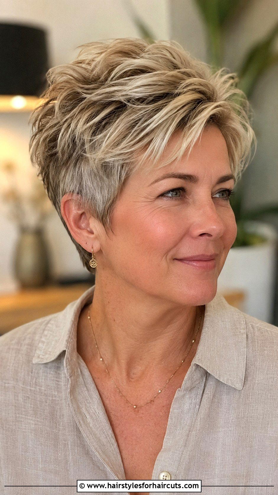 Short Layered Pixie Cut - 25 haircuts for over 70 - 25 haircuts for over 70