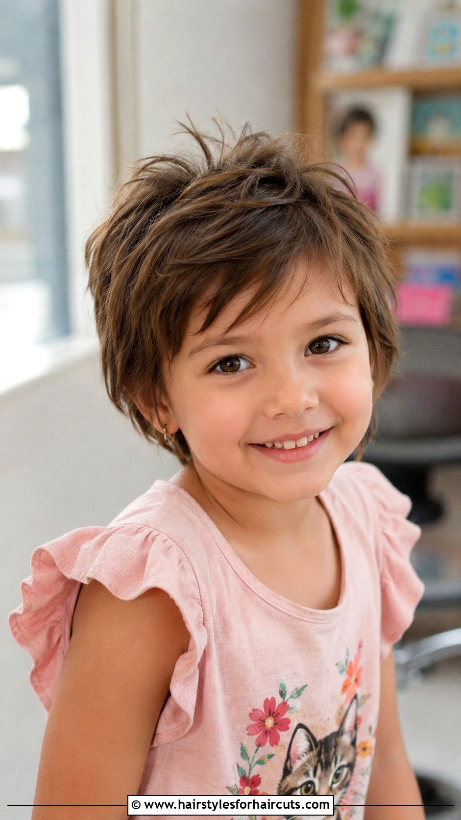 Short Layered Pixie For Kids - 25 kid haircuts - 25 kid haircuts