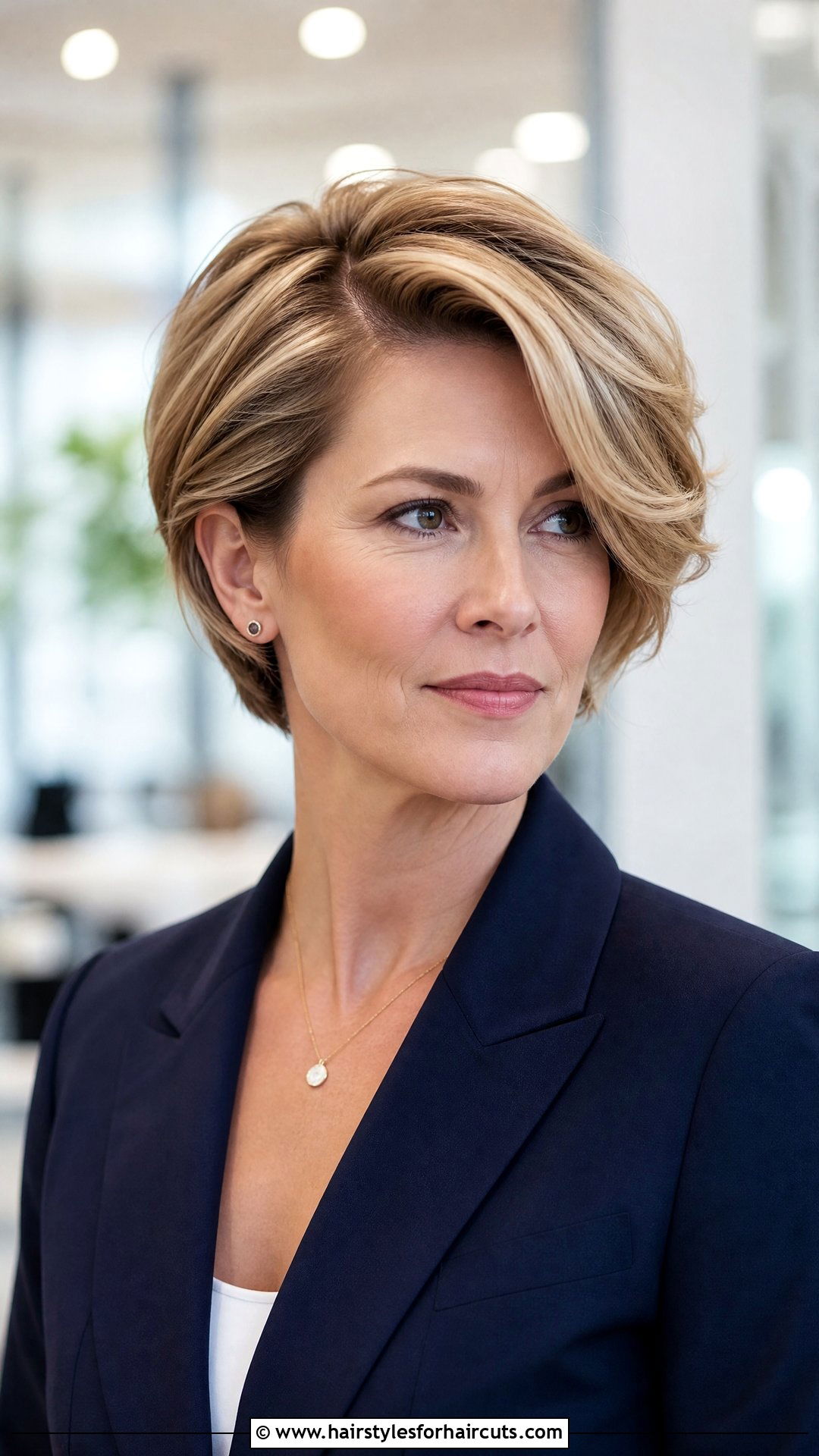 Short Layered Side Part Haircut - 25 short layered haircuts - 25 short layered haircuts