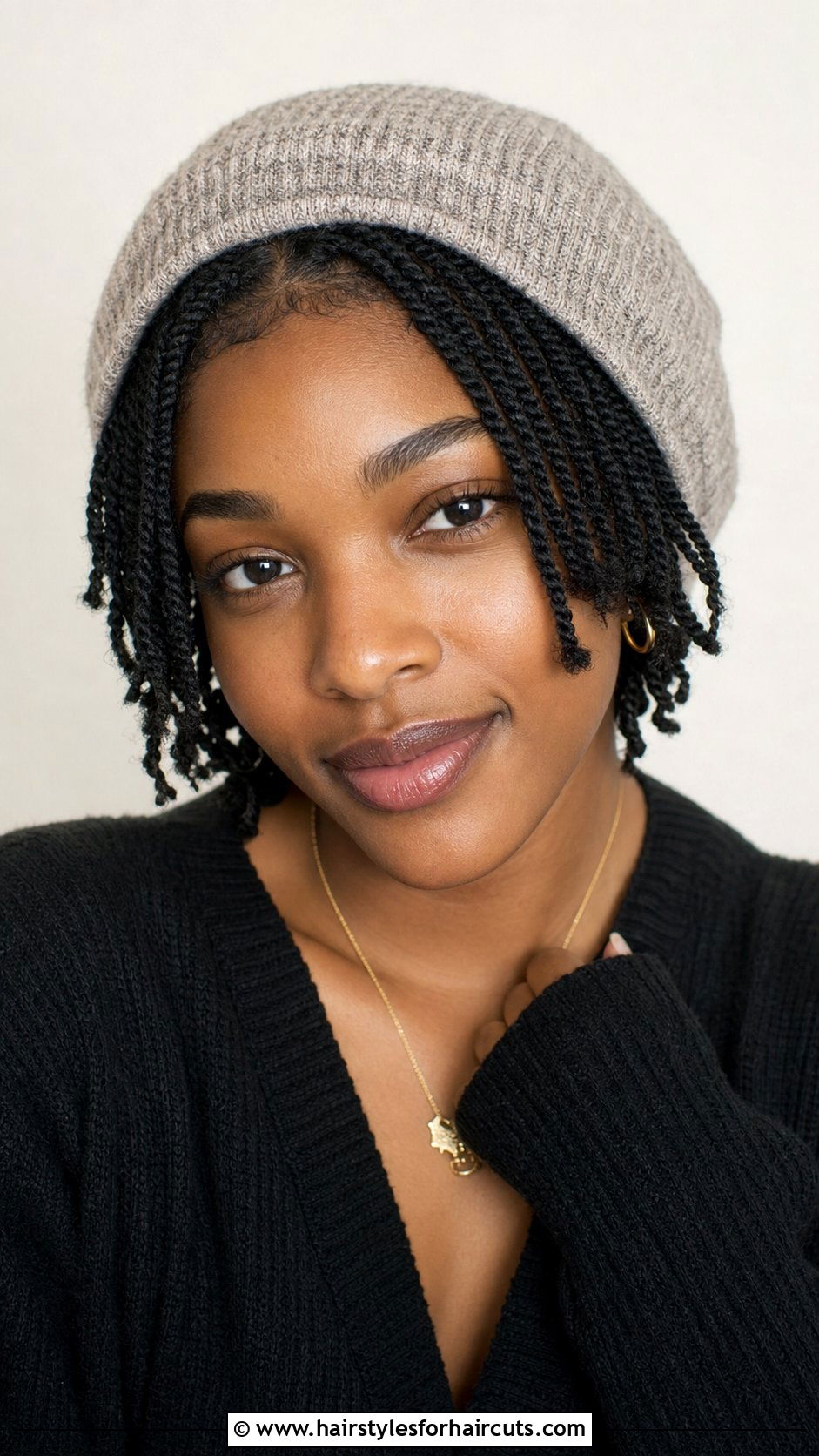 Short Micro Twists - 25 hairstyles for short afro hair - 25 hairstyles for short afro hair