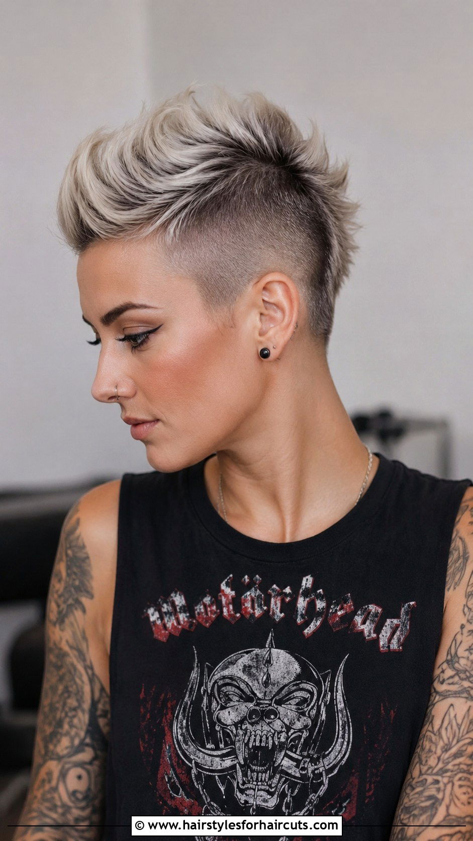 Short Mohawk Haircut - 25 really short hairstyles for women - 25 really short hairstyles for women