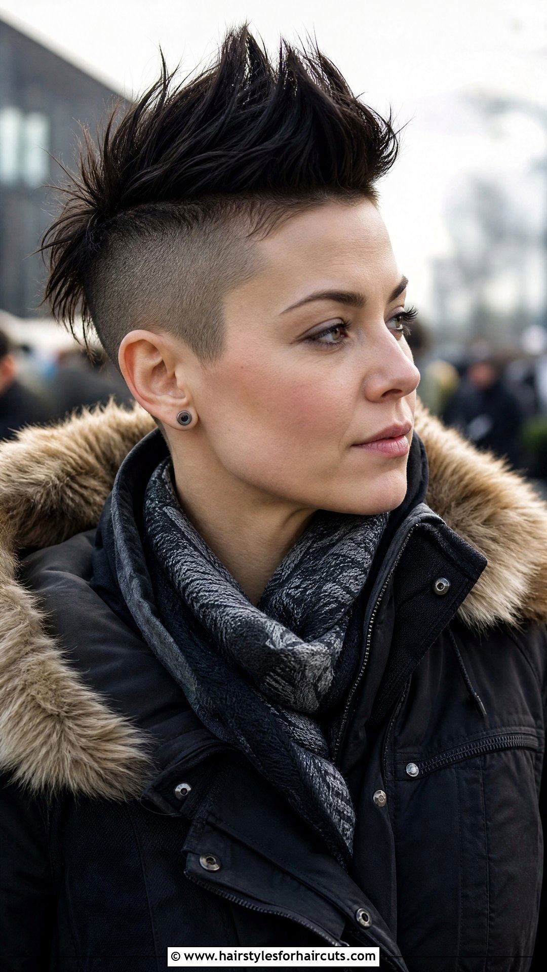 Short Mohawk Haircut - 25 short haircuts for women with fine hair - 25 short haircuts for women with fine hair