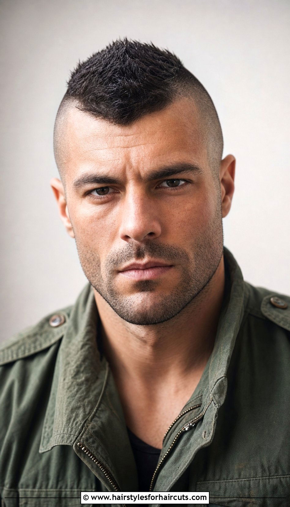 Short Mohawk Marine Cut - 25 marine haircuts - 25 marine haircuts