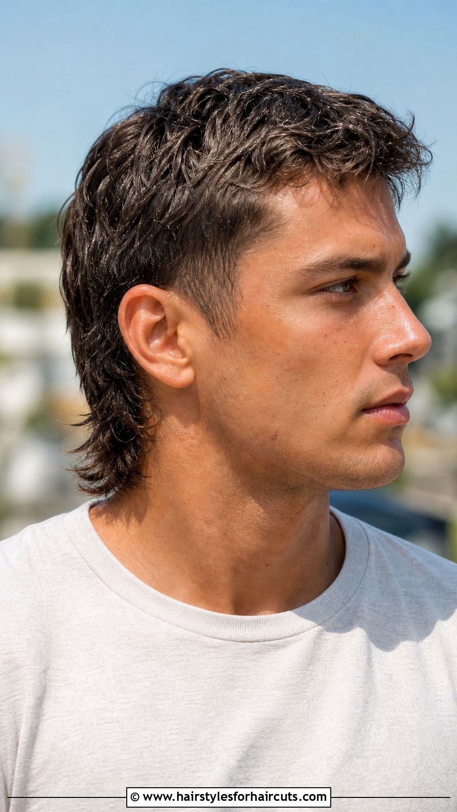 Short Mullet Haircut - 25 hockey haircuts - 25 hockey haircuts