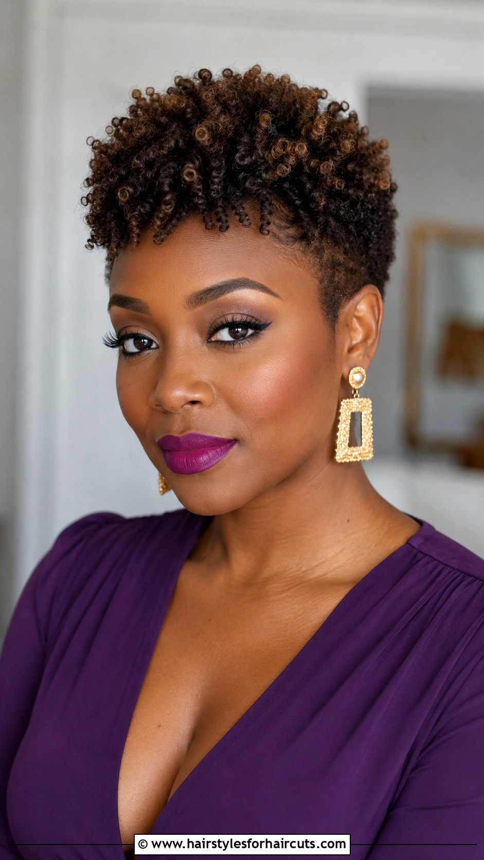 Short Natural Coils - 25 prom hairstyles for black hair - 25 prom hairstyles for black hair
