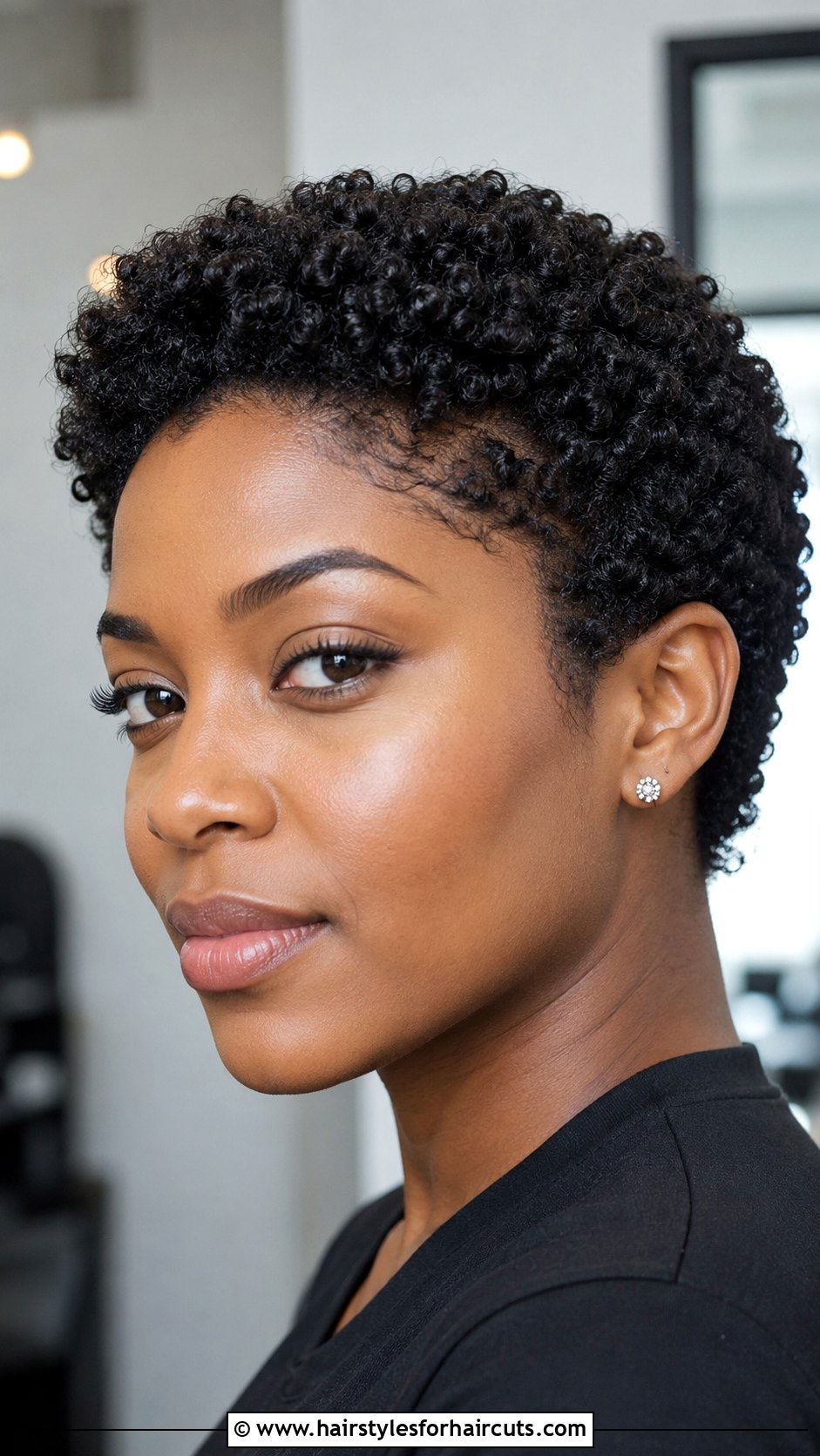 Short Natural Pixie Cut - 25 birthday hairstyles for black hair - 25 birthday hairstyles for black hair
