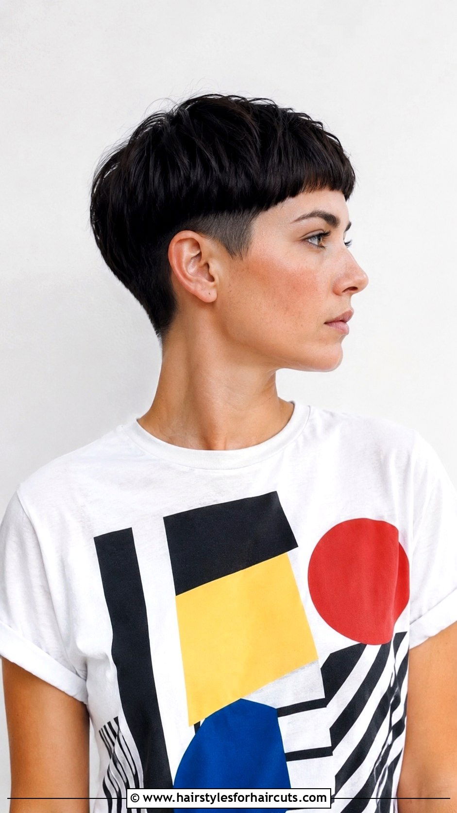 Short One Length Haircut - 25 1 cut hairstyles - 25 1 cut hairstyles