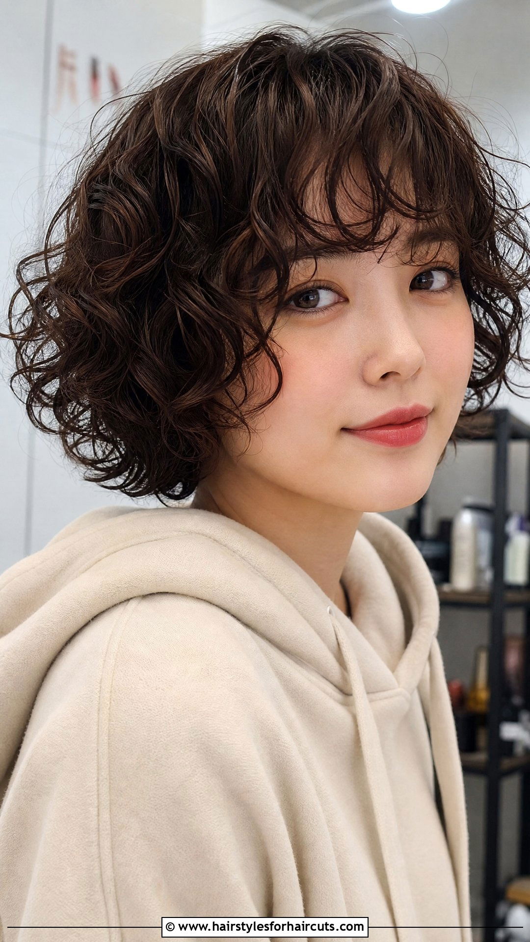 Short Perm With Bangs - 25 perm hairstyles for short hair - 25 perm hairstyles for short hair