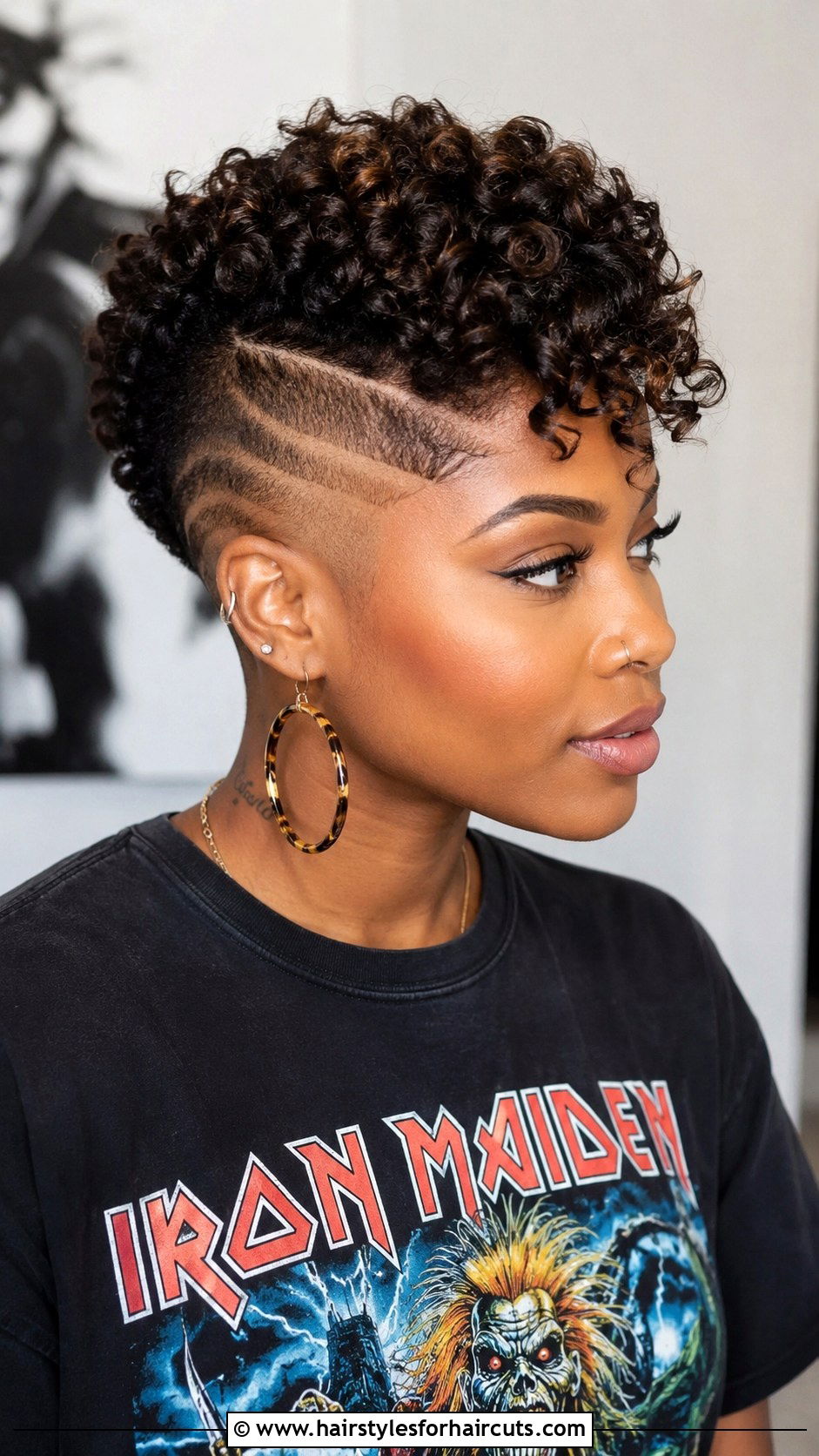 Short Perm With Shaved Sides - 25 short perm hairstyles for black hair - 25 short perm hairstyles for black hair