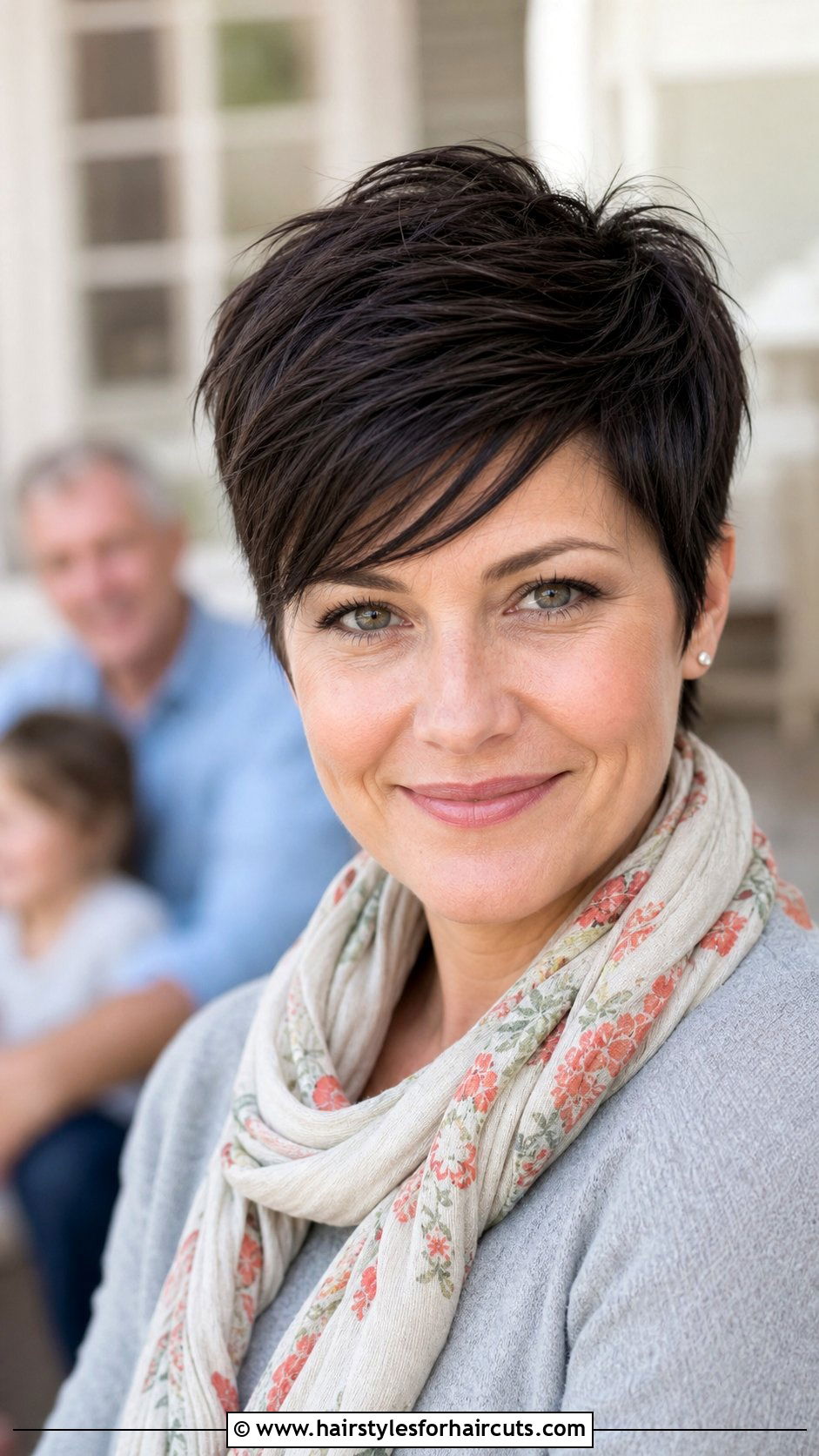 Short Pixie Cut - 25 haircuts for cancer - 25 haircuts for cancer
