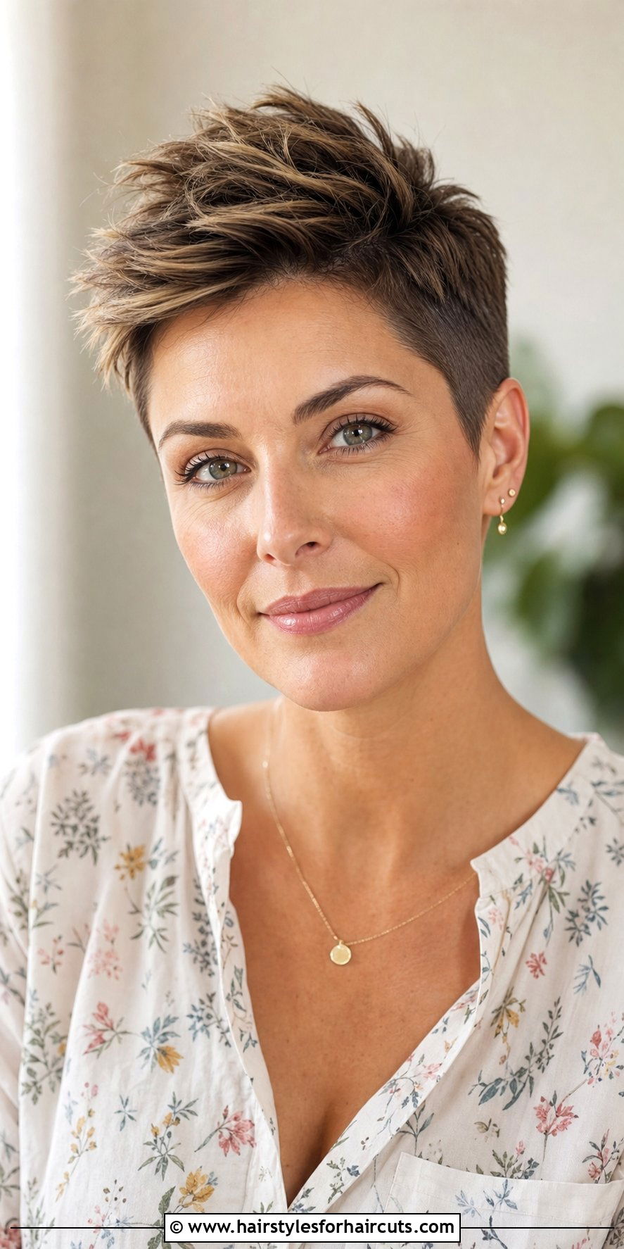 Short Pixie Cut - 25 haircuts for mature women with fine hair - 25 haircuts for mature women with fine hair