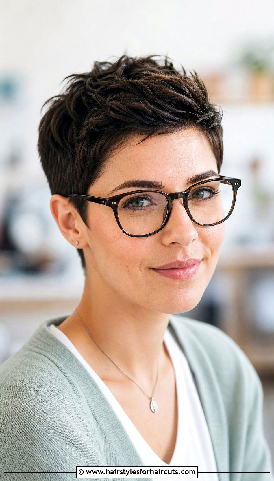 Short Pixie Cut - 25 hairstyles over 70 with glasses - 25 hairstyles over 70 with glasses
