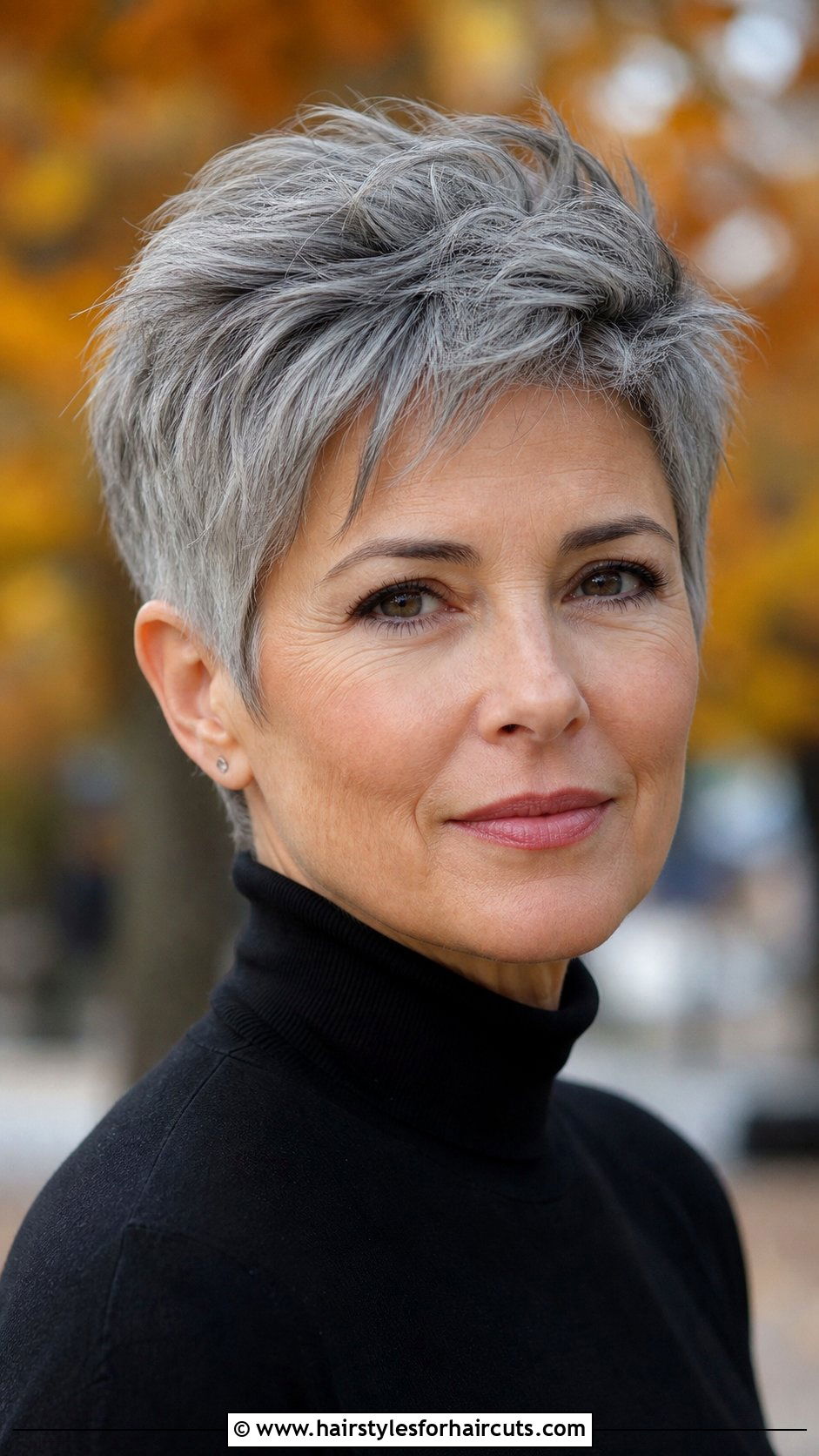 Short Pixie Cut For Gray Hair - 25 hairstyles for gray hair - 25 hairstyles for gray hair