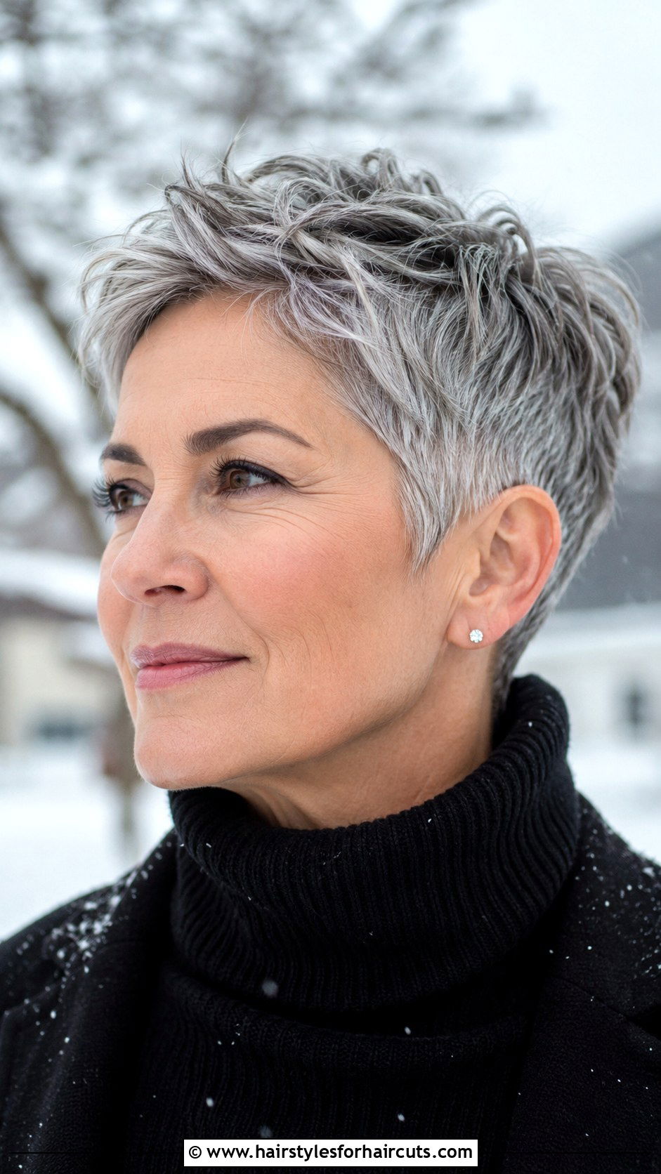 Short Pixie Cut For Gray Hair - 25 short haircuts for gray hair - 25 short haircuts for gray hair
