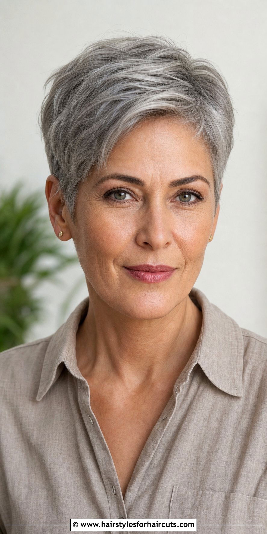 Short Pixie Cut For Gray Hair - 25 hairstyles for gray hair over 70 - 25 hairstyles for gray hair over 70