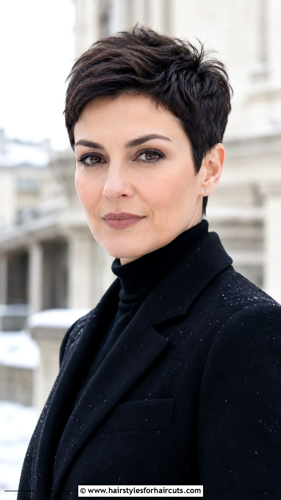 Short Pixie Haircut - 25 low maintenance haircuts for thick straight hair - 25 low maintenance haircuts for thick straight hair