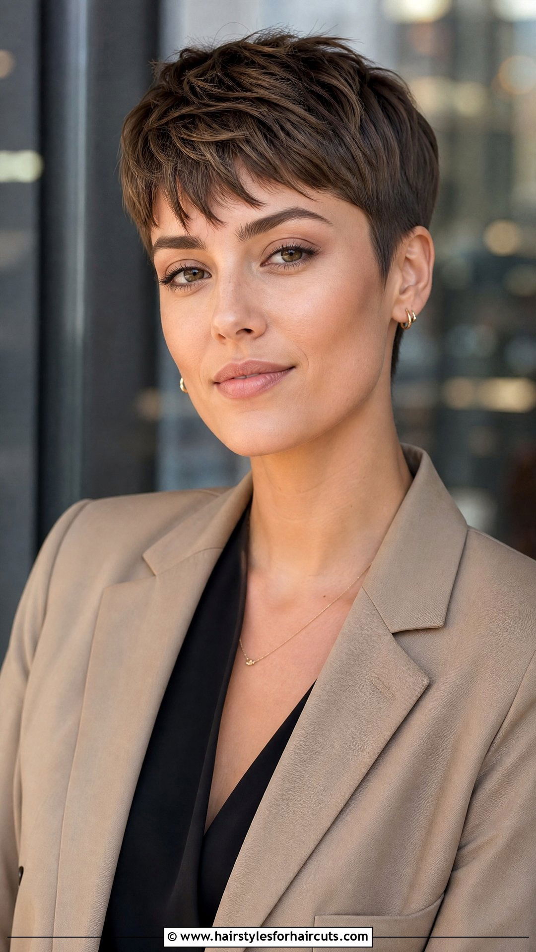 Short Pixie With Fringe - 25 frindge haircuts - 25 frindge haircuts