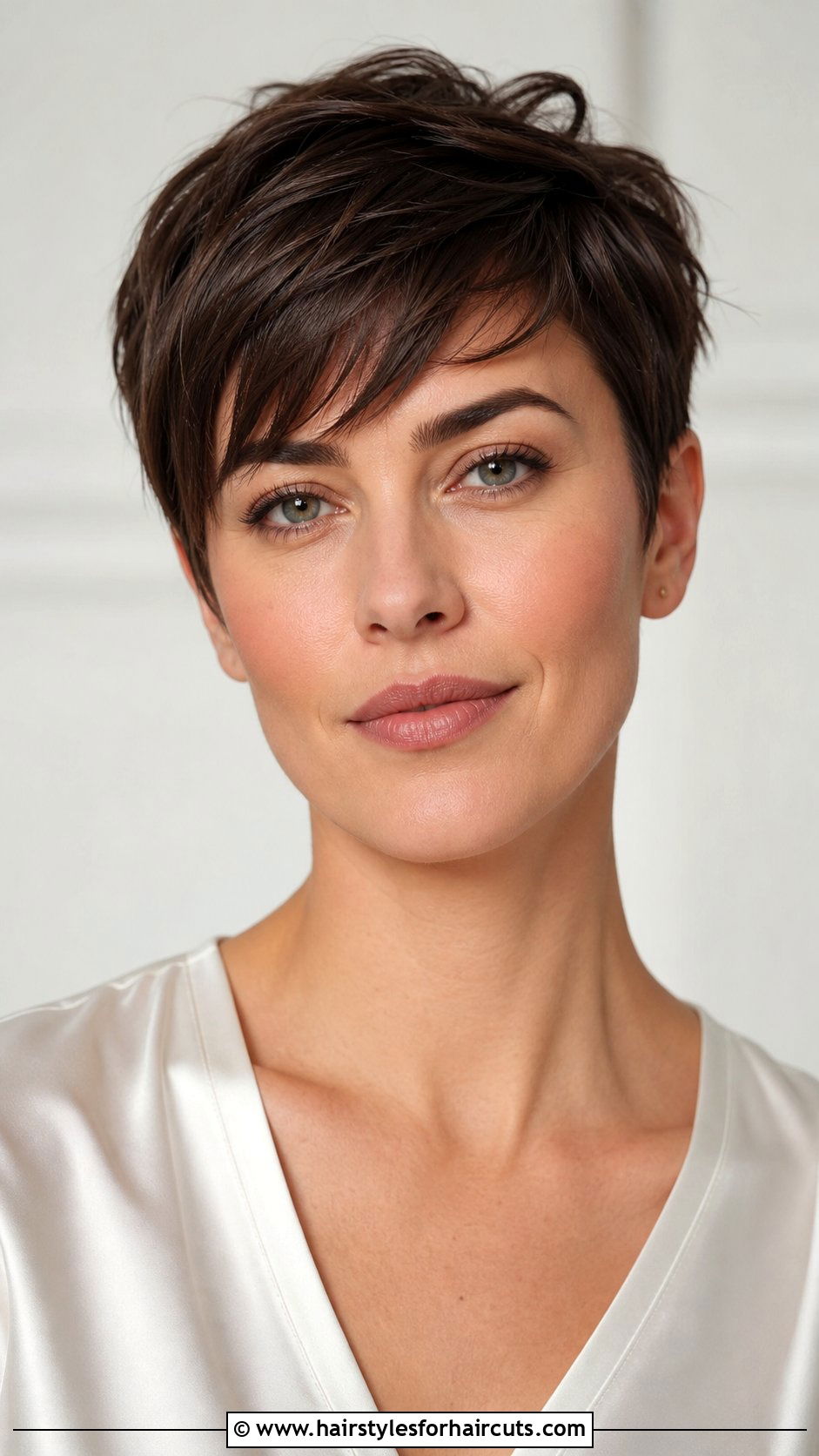 Short Pixie With Layered Bangs - 25 haircuts with bangs and layers - 25 haircuts with bangs and layers