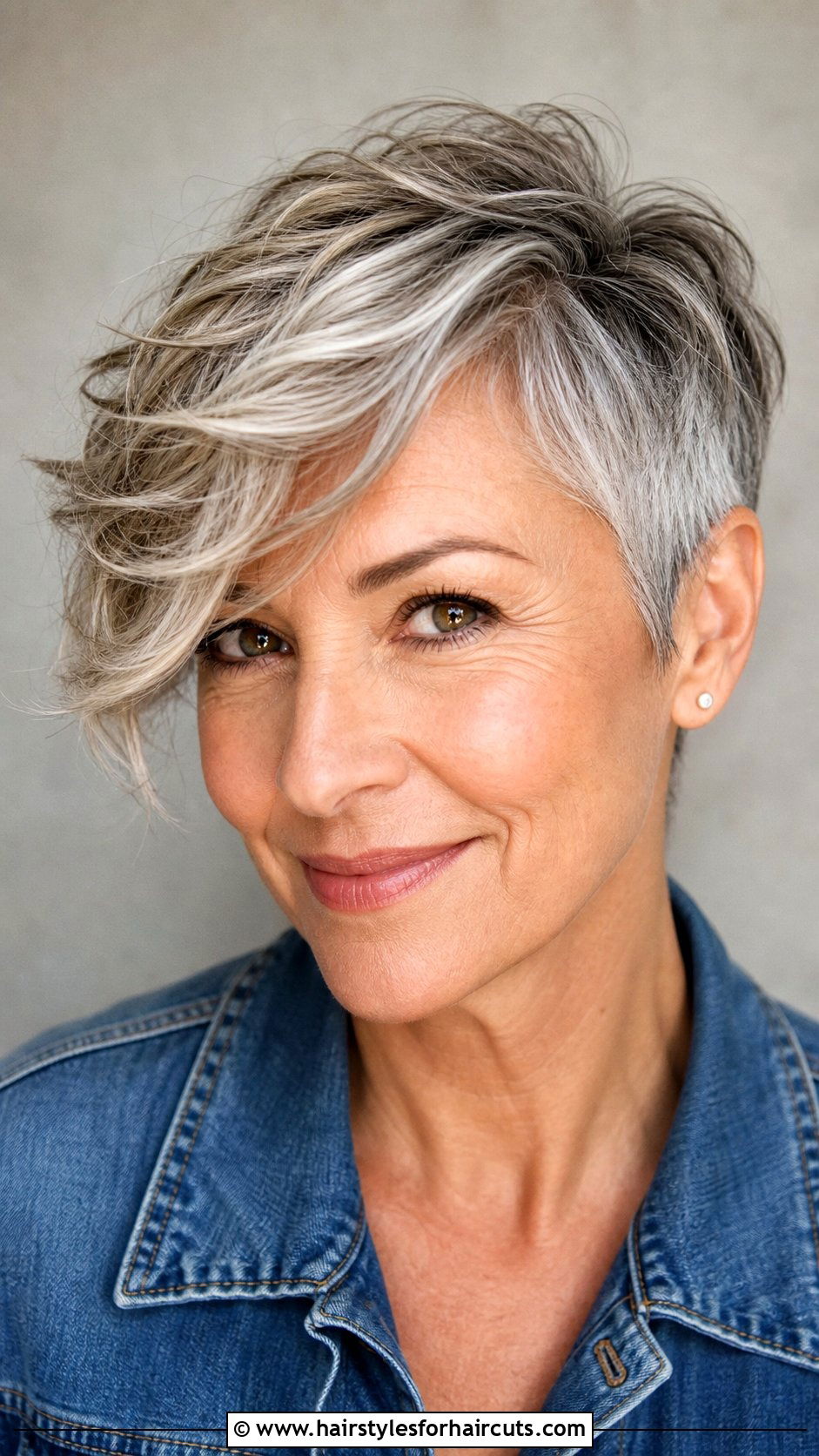 Short Pixie With Long Bangs - 25 pixie haircuts for wavy hair over 50 - 25 pixie haircuts for wavy hair over 50