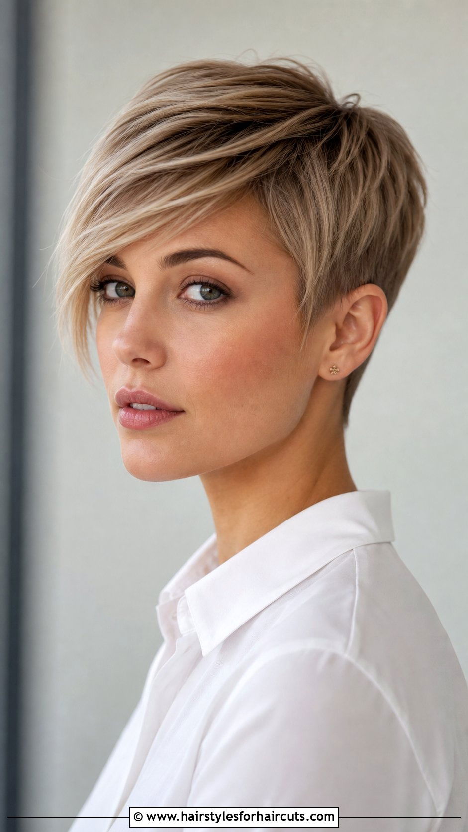 Short Pixie With Side Bangs - 25 hairstyles for hair with bangs - 25 hairstyles for hair with bangs