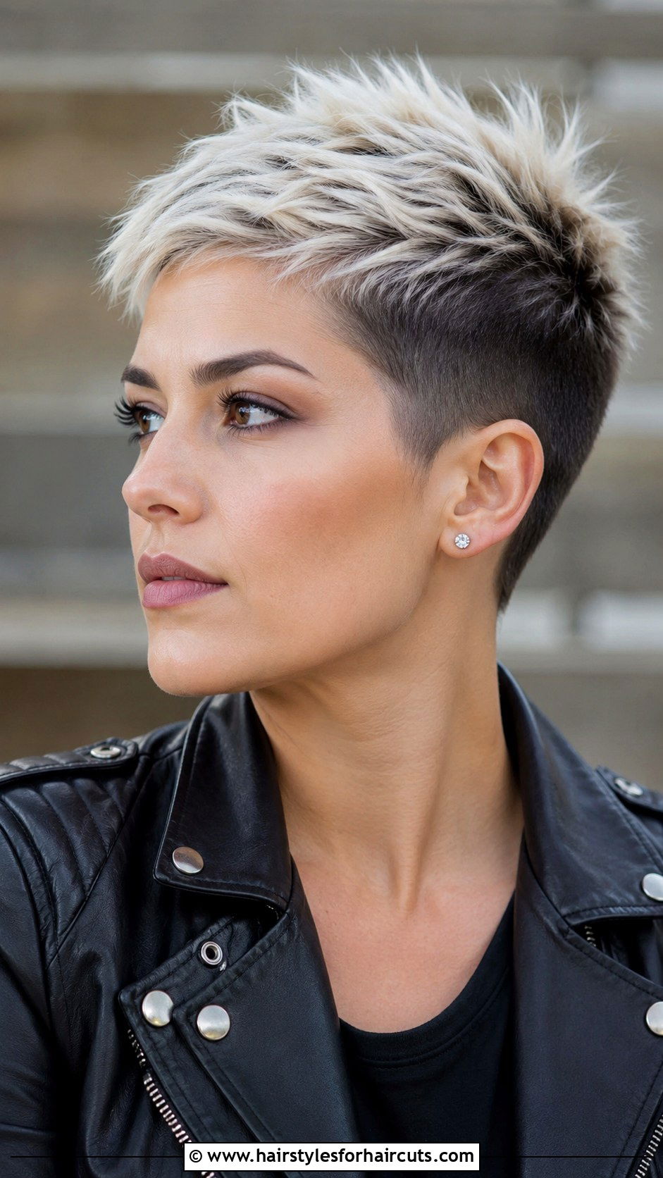 Short Pixie With Two Tone Color - 25 racoon hairstyles - 25 racoon hairstyles
