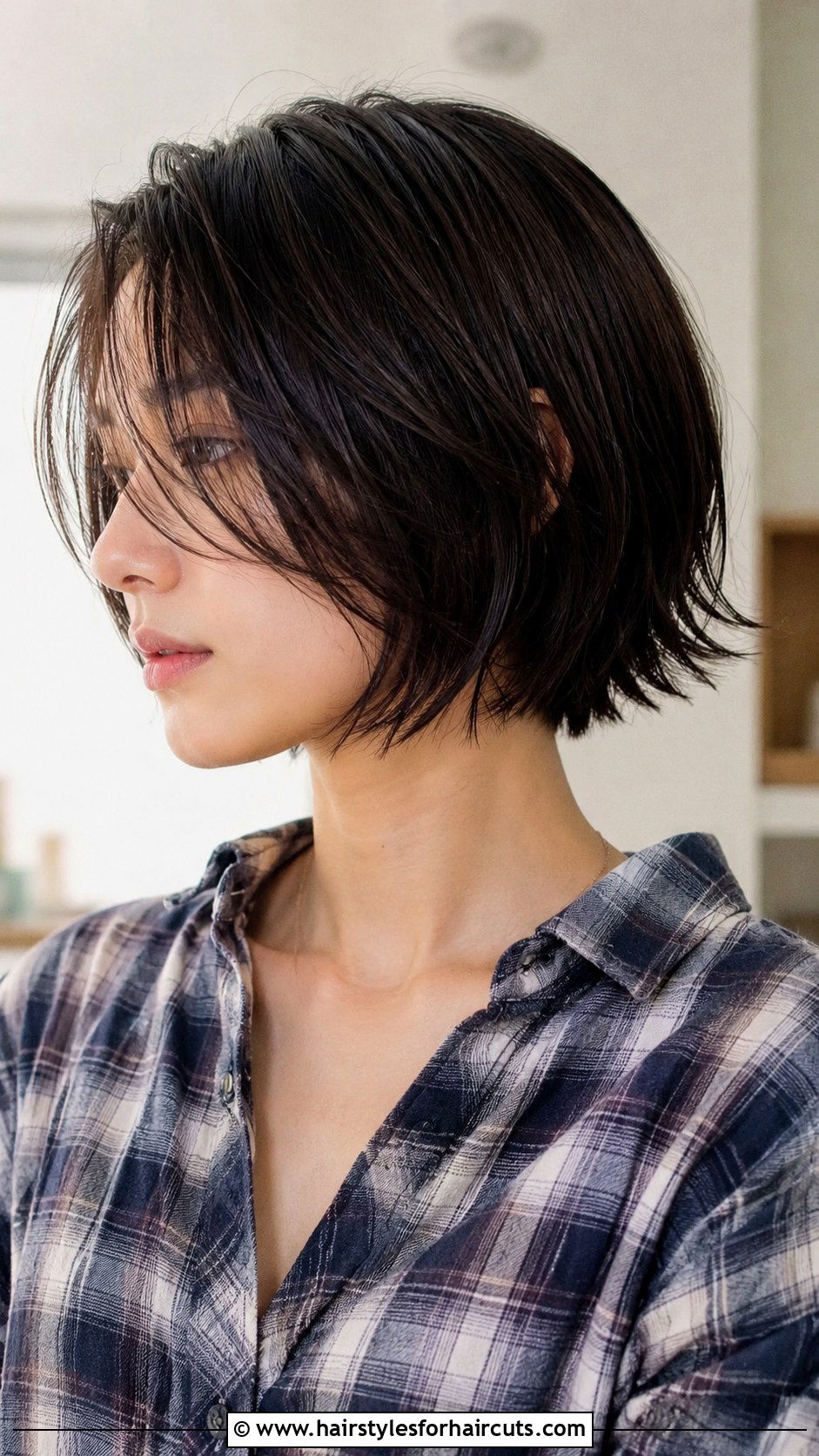 Short Razor Cut Bob - 25 short haircuts for long faces - 25 short haircuts for long faces