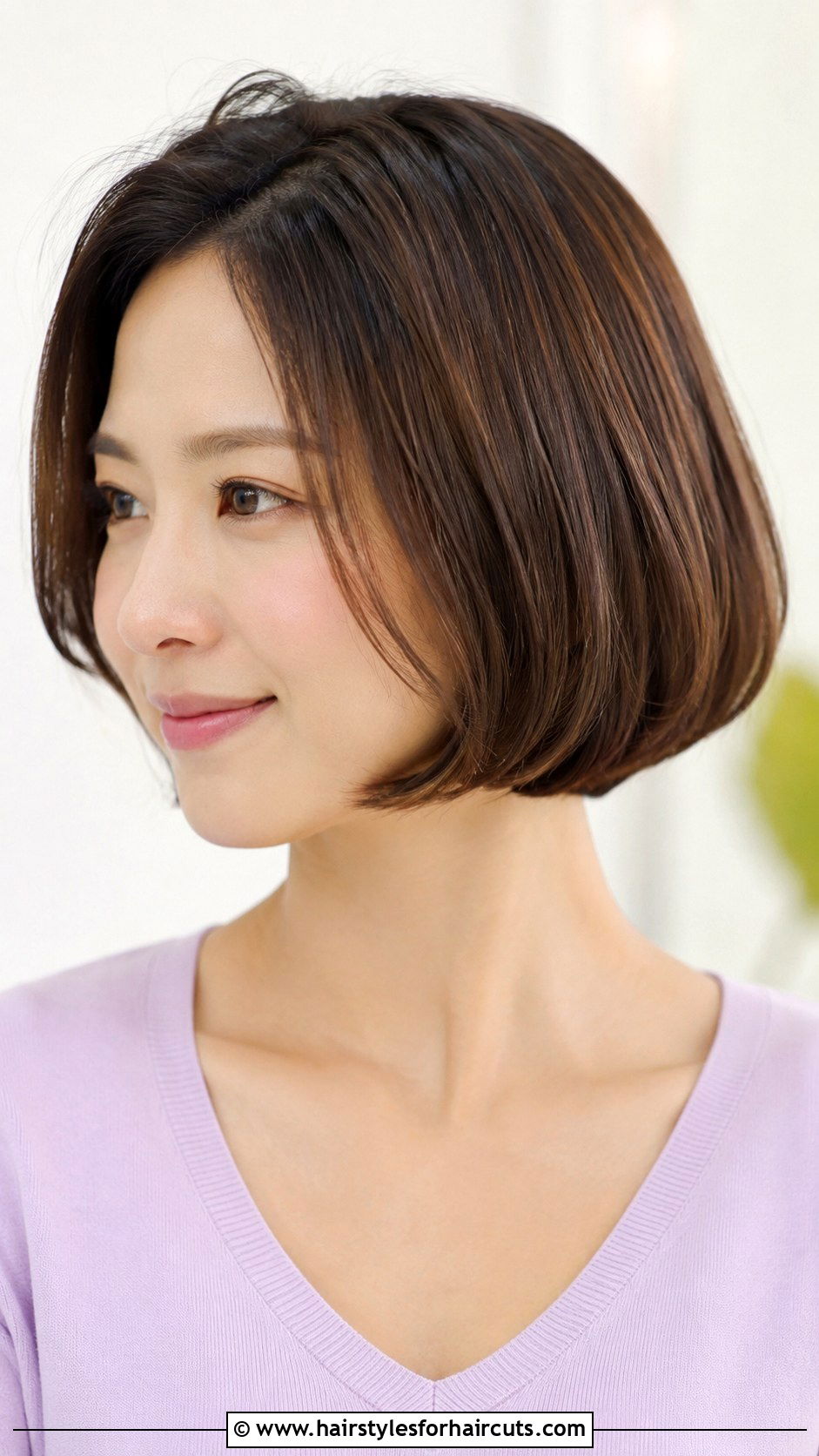 Short Rounded Bob - 25 short hairstyles for long faces - 25 short hairstyles for long faces