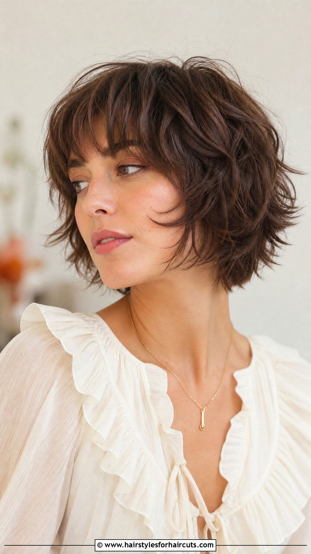 Short Rounded Shag Haircut - 25 shaggy haircuts for short hair - 25 shaggy haircuts for short hair