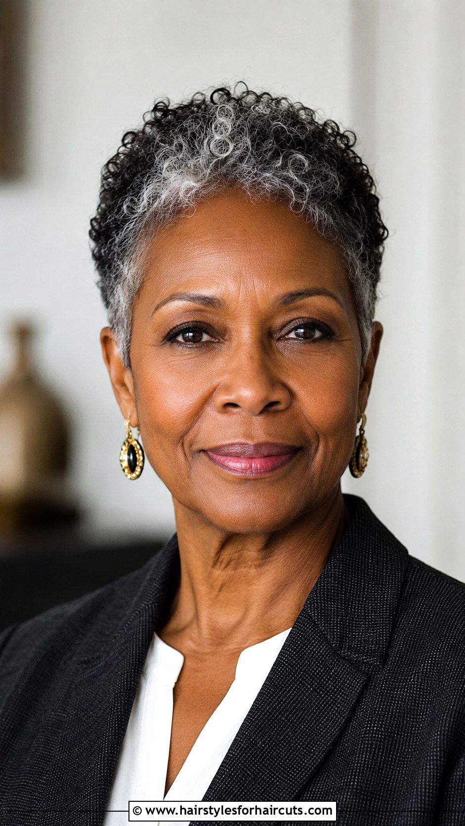 Short Salt And Pepper Hair - 25 older black woman short haircuts - 25 older black woman short haircuts