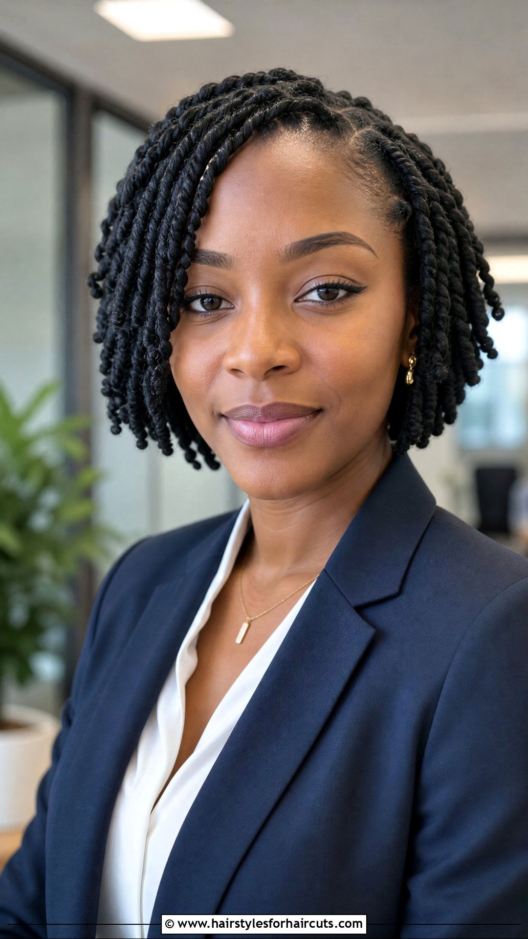 Short Senegalese Twists - 25 protective hairstyles for short hair - 25 protective hairstyles for short hair