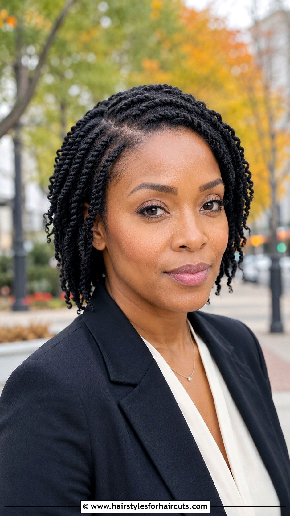 Short Senegalese Twists - 25 black braided hairstyles for short hair - 25 black braided hairstyles for short hair