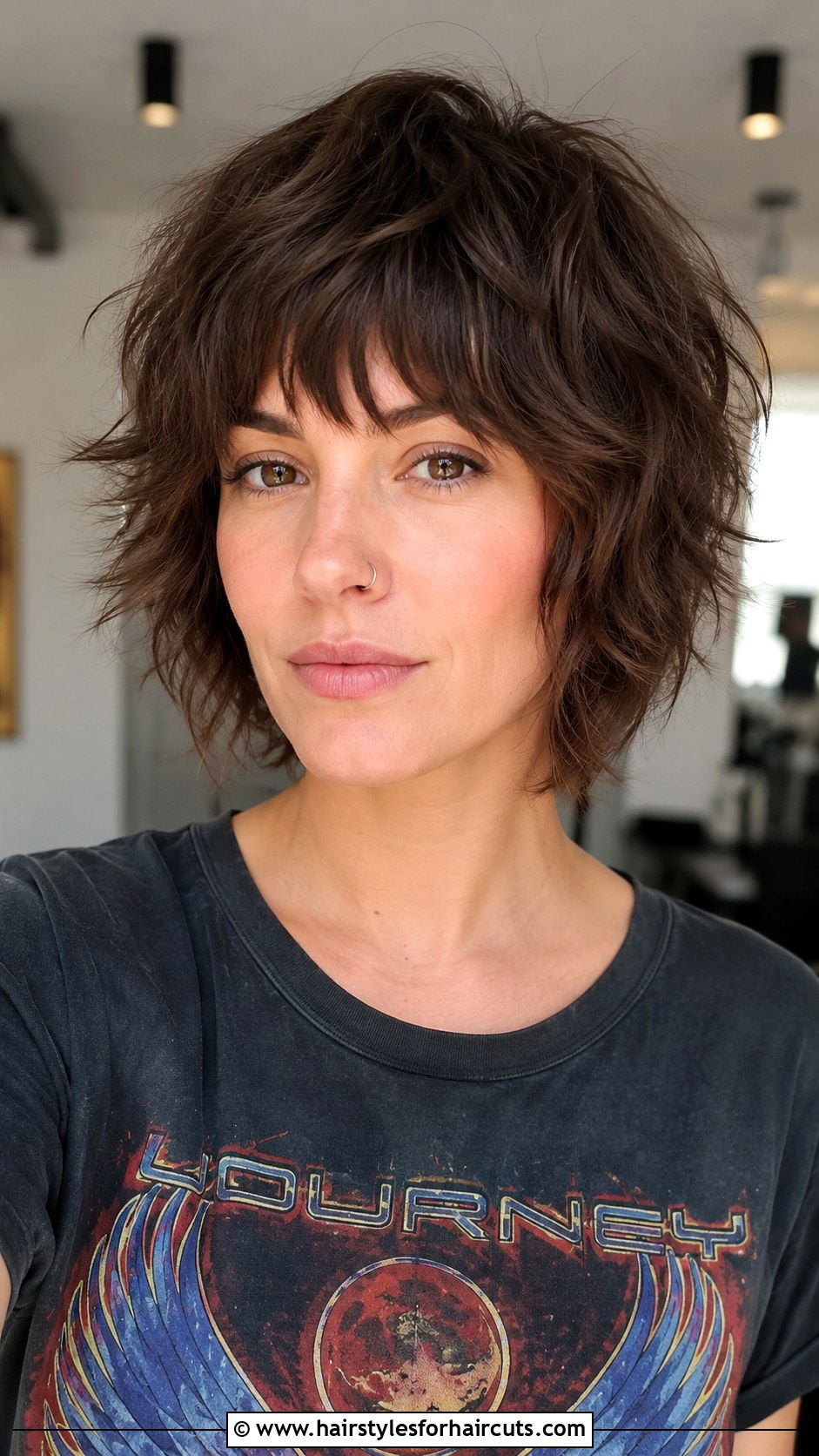 Short Shag - 25 haircuts san ramon - 25 haircuts san ramon