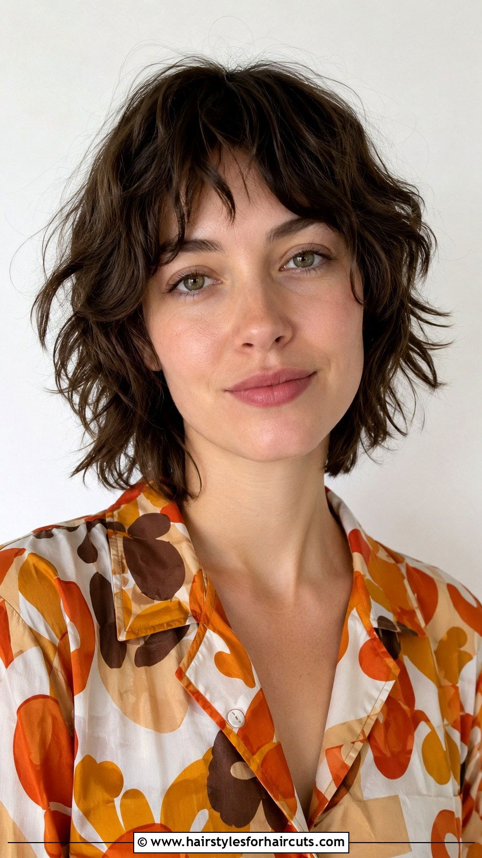 Short Shag 2C Waves - 25 2c curly hairstyles - 25 2c curly hairstyles