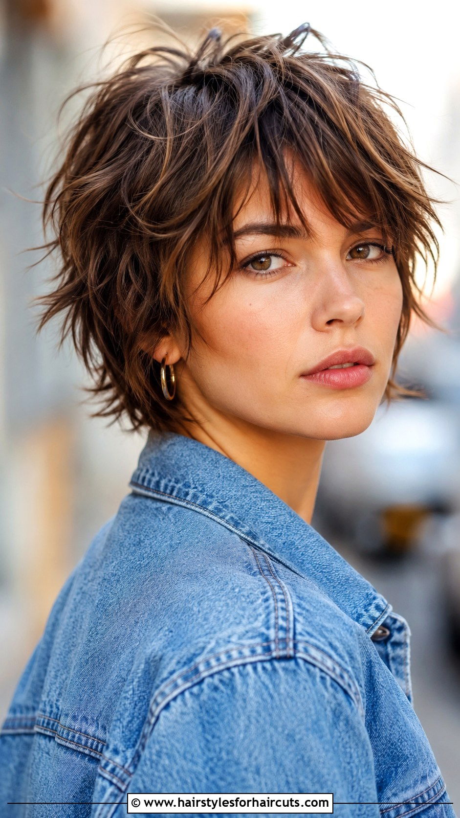 Short Shag - 25 haircuts for older women with fine hair - 25 haircuts for older women with fine hair