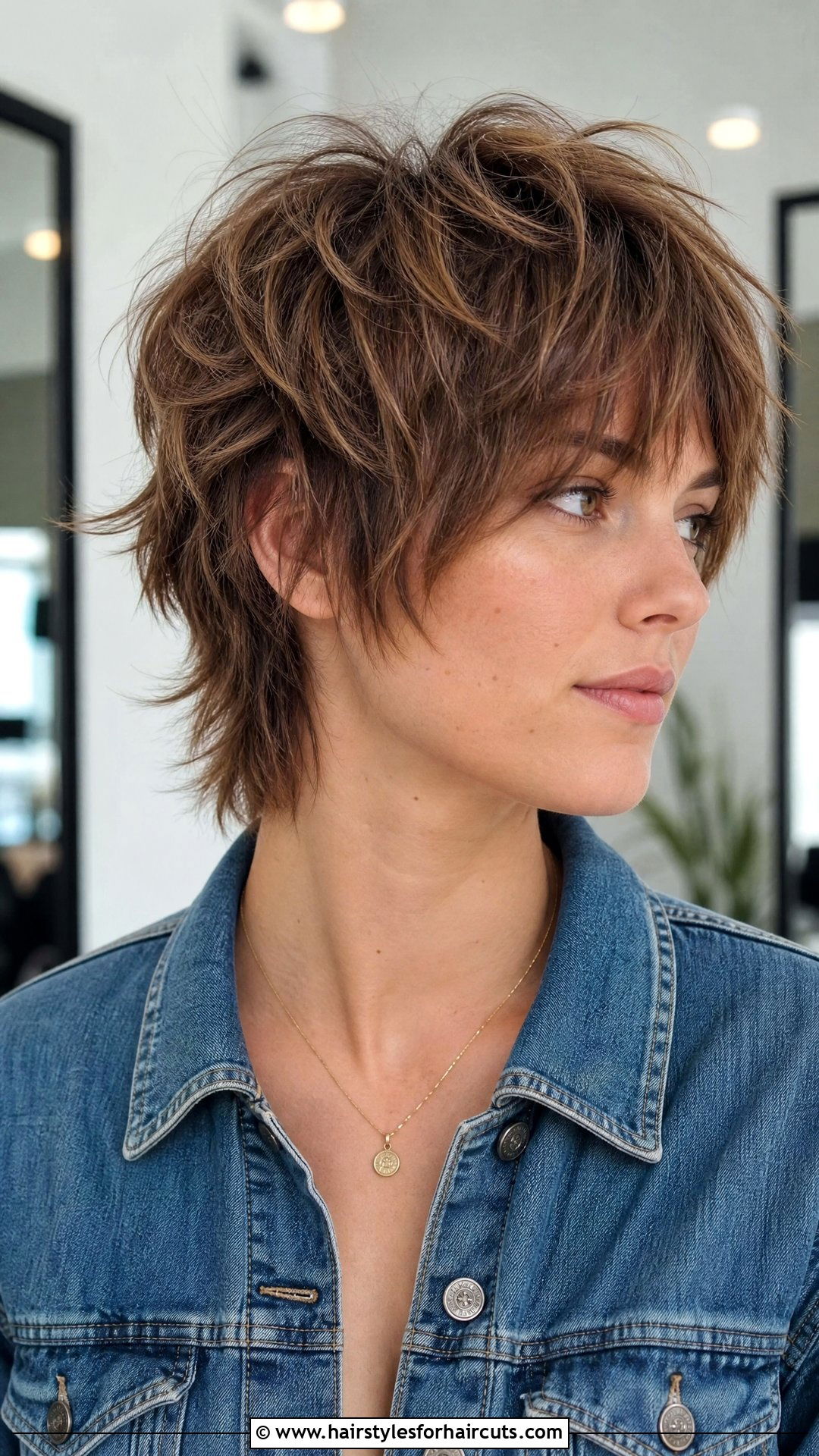 Short Shag Haircut - 25 office hairstyles for short hair - 25 office hairstyles for short hair