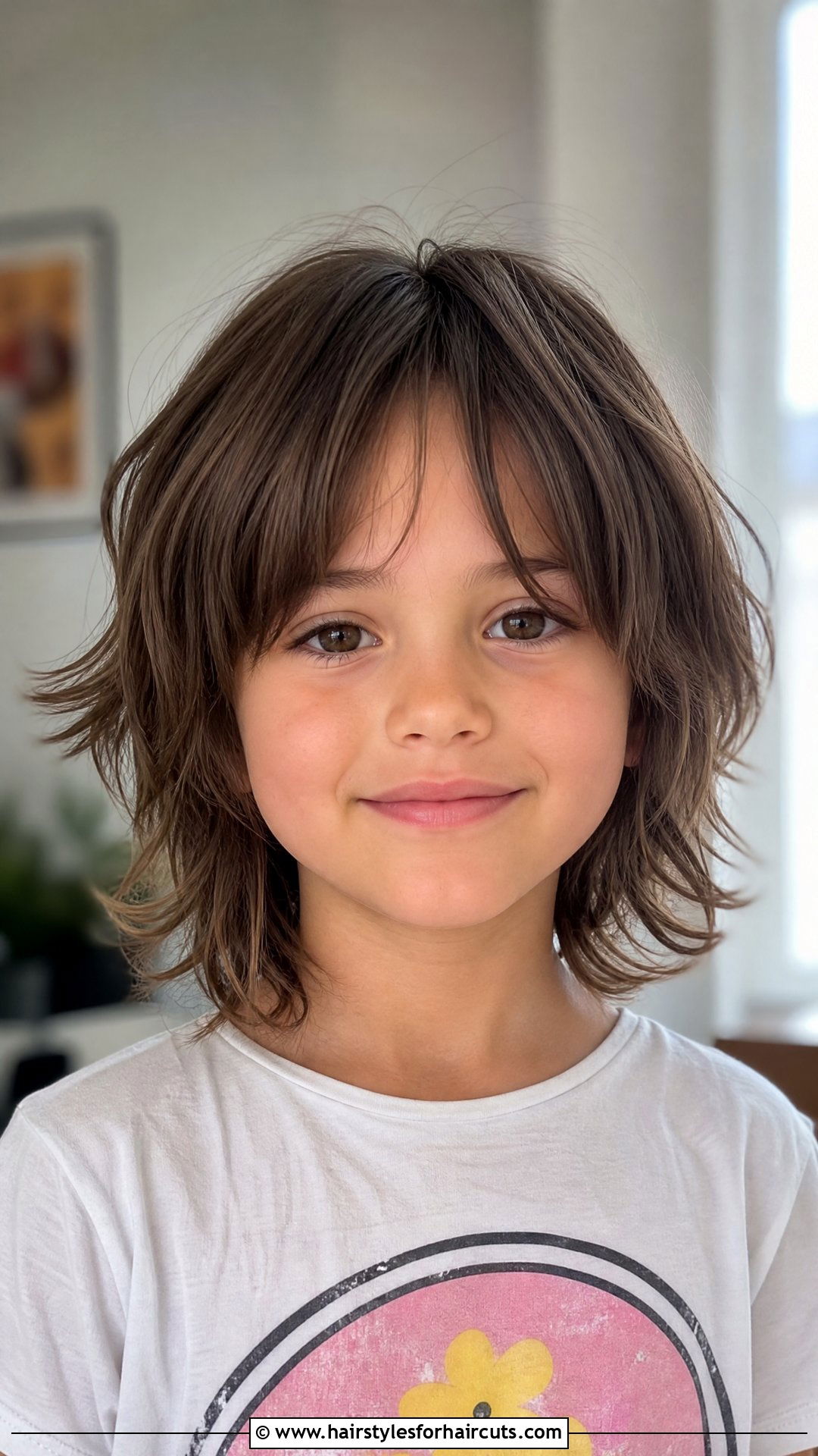 Short Shag With Curtain Bangs - 25 thin hair little girl haircuts with bangs - 25 thin hair little girl haircuts with bangs