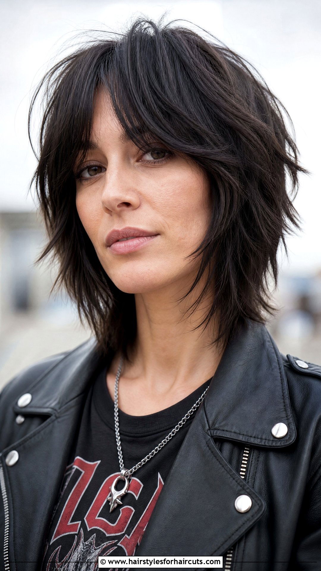 Short Shag With Curtain Bangs - 25 haircuts for fine hair with bangs - 25 haircuts for fine hair with bangs